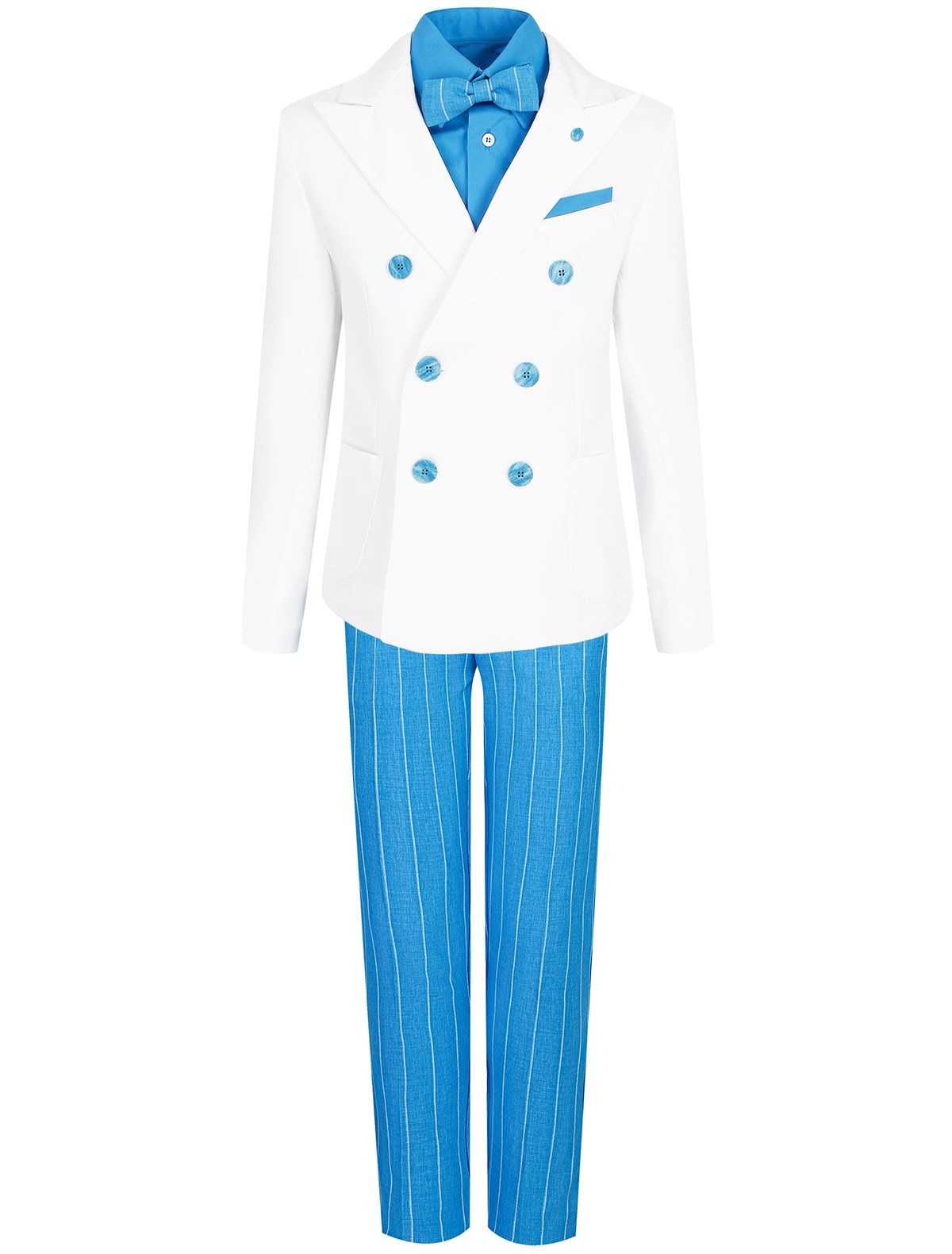 Костюм из 4 изд. с белым пиджаком