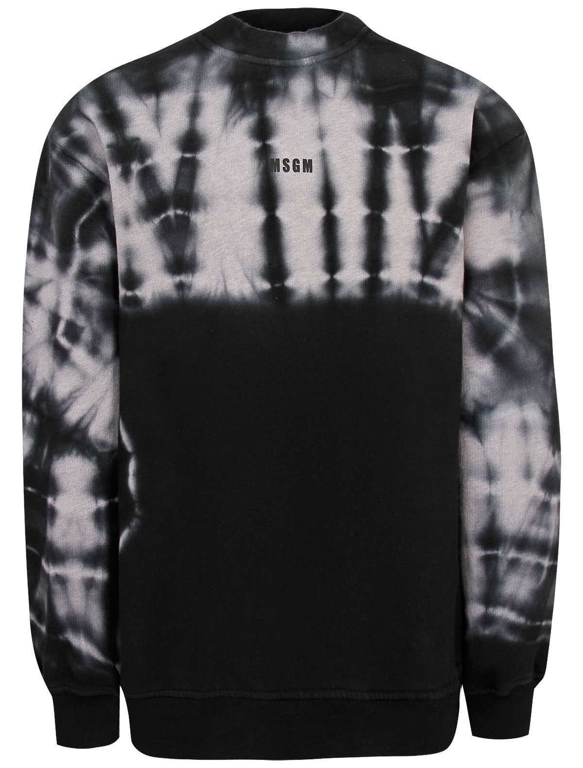 Свитшот с принтом тай-дай