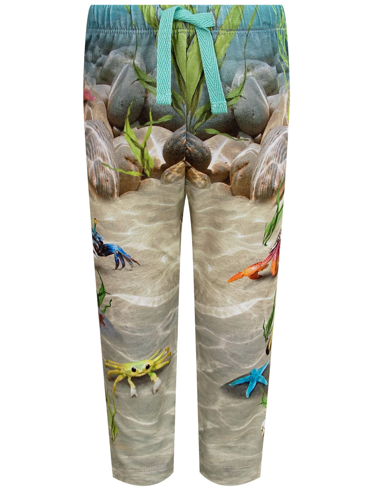 Леггинсы с принтом тропическое море