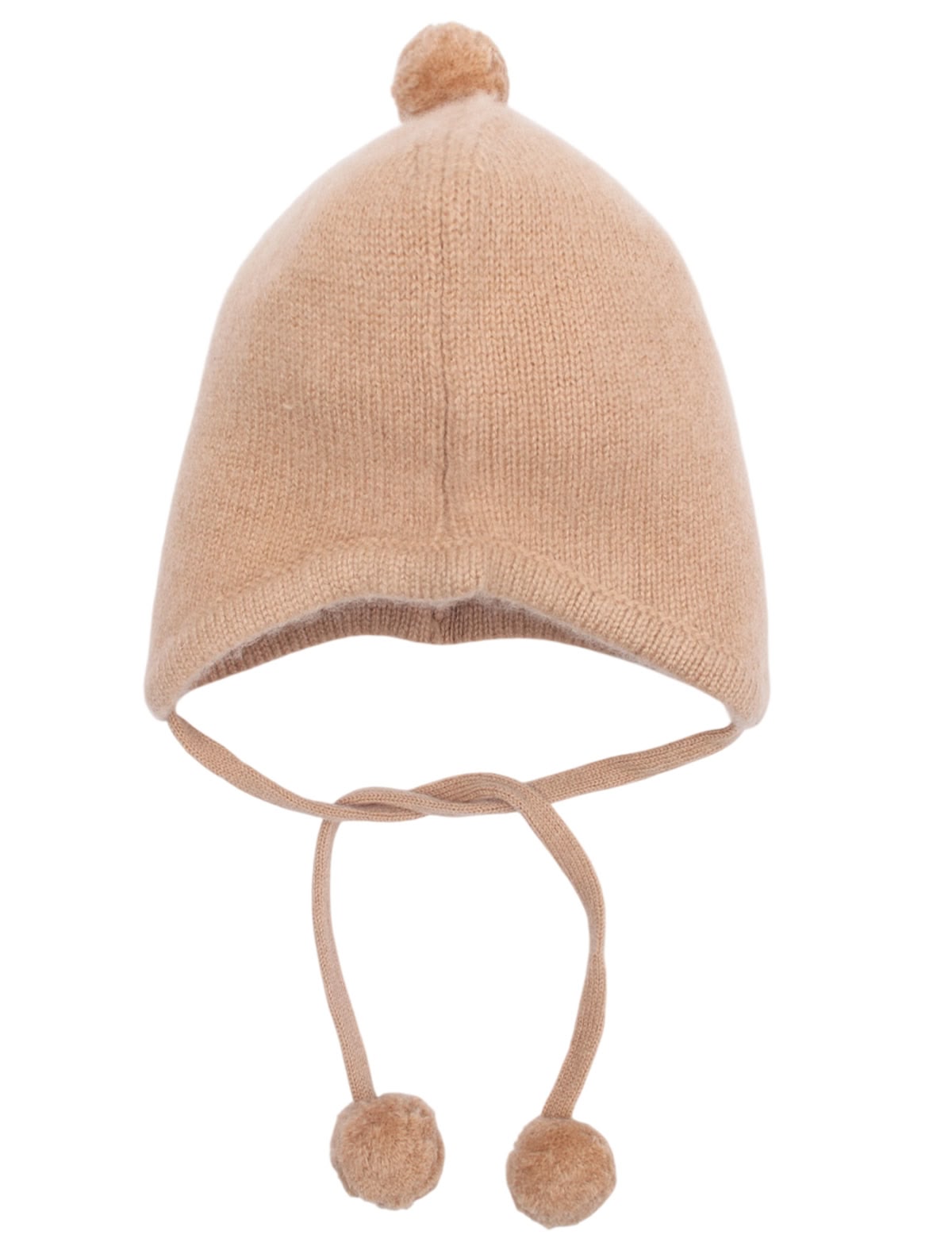 Шапка медового цвета