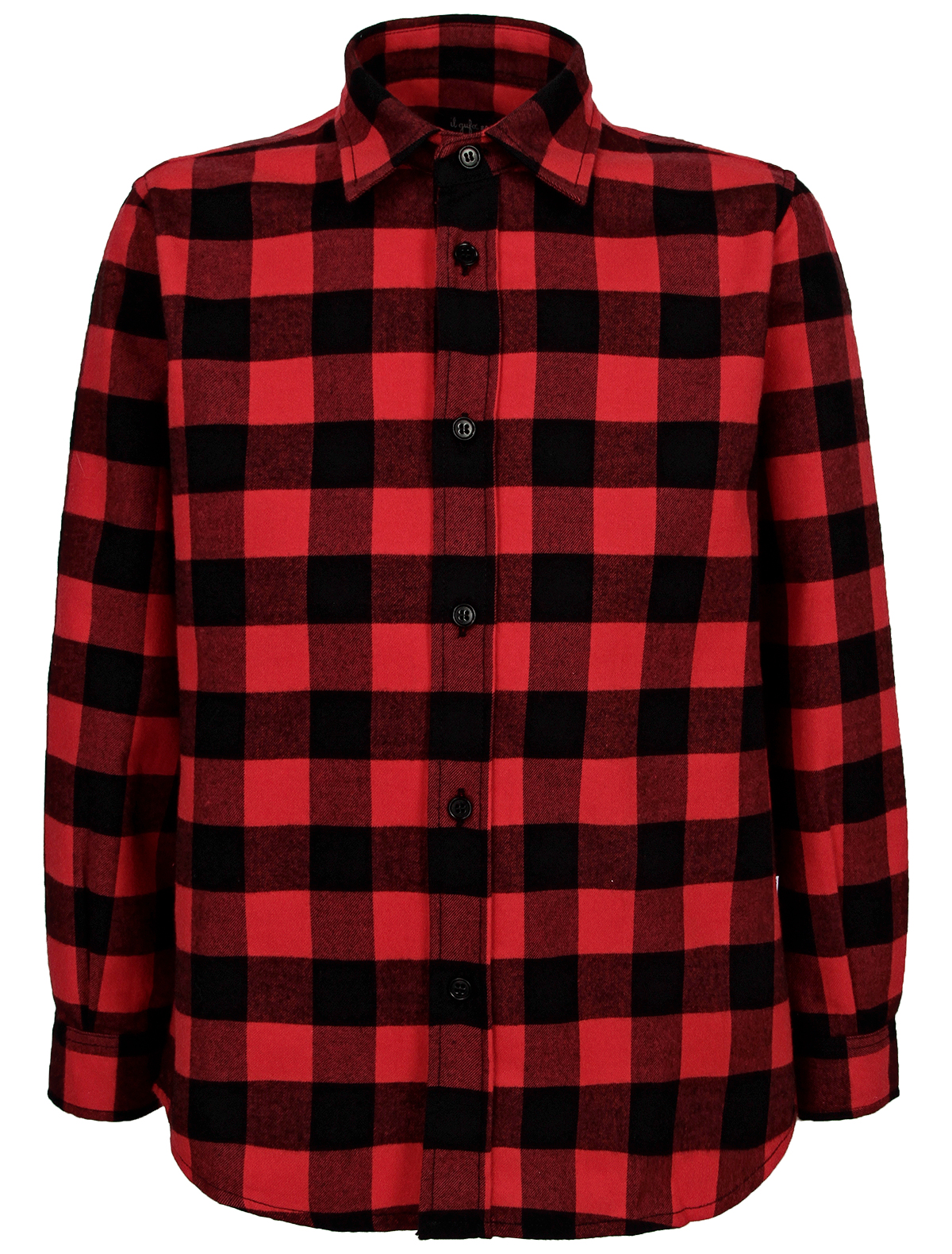 Рубашка Il Gufo 2608091, цвет красный, размер 2 1014519384987 - фото 1