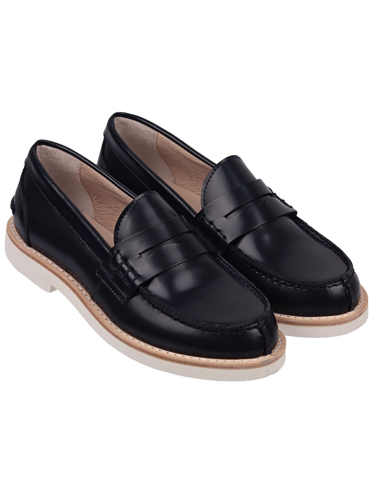 кожаные Туфли-лоферы