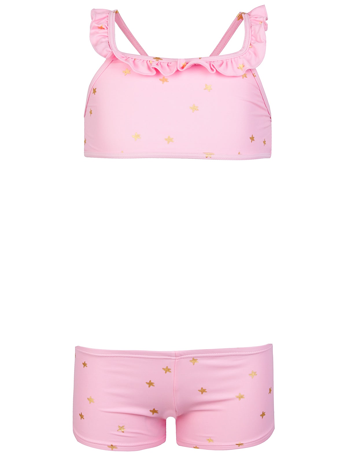 Раздельный купальник со звёздами