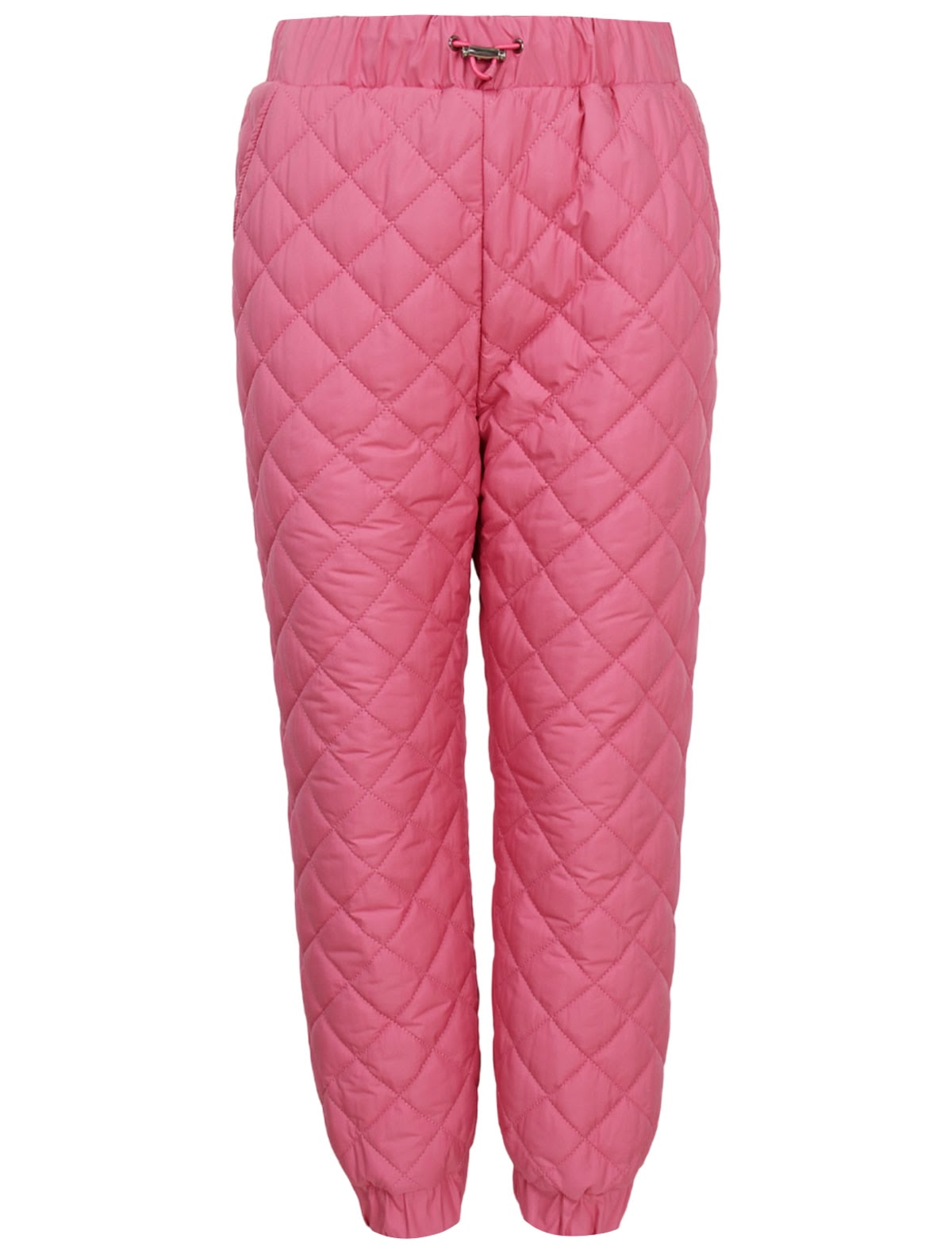 Ярко-розовые утепленные брюки