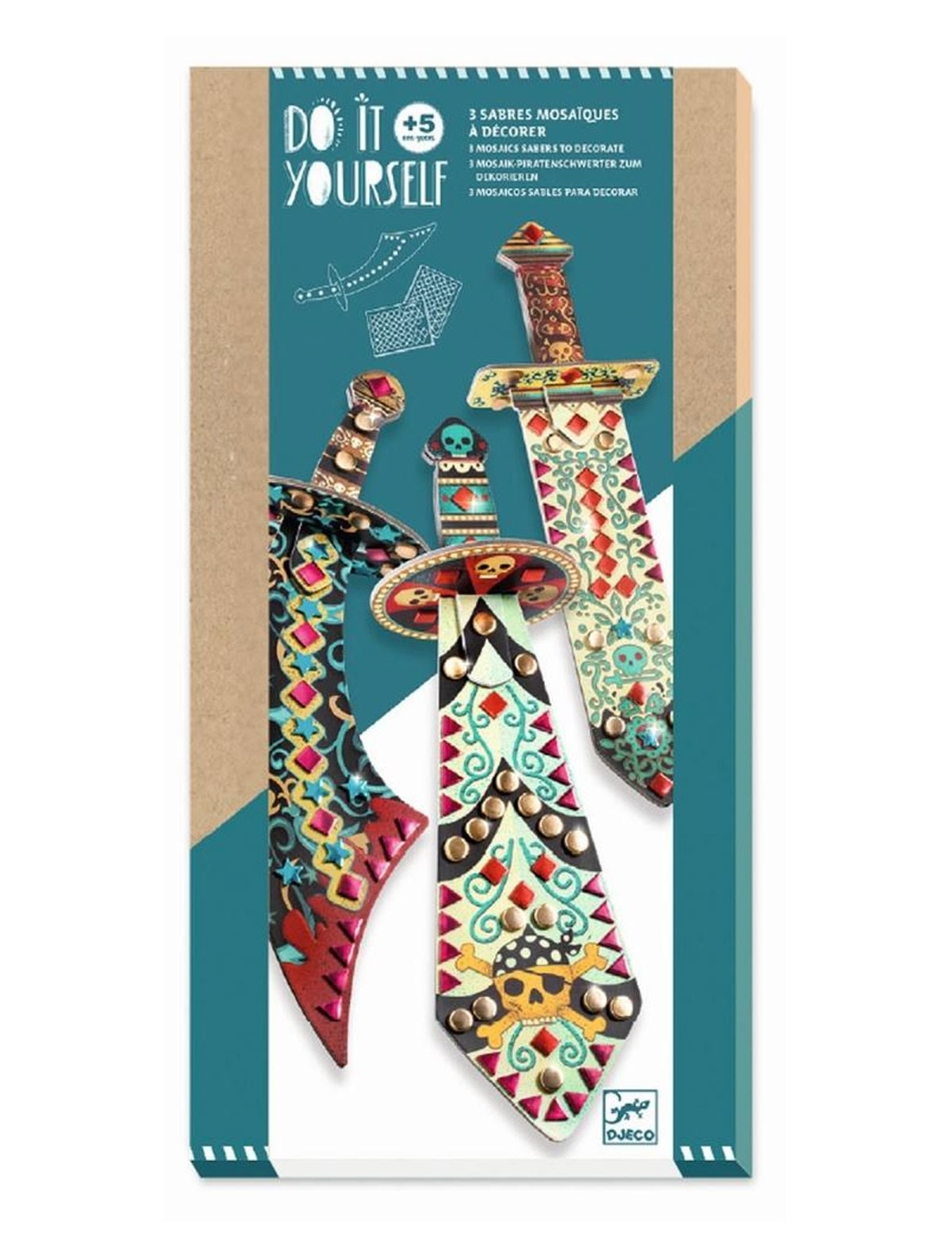 Набор для творчества Мозаика пираты