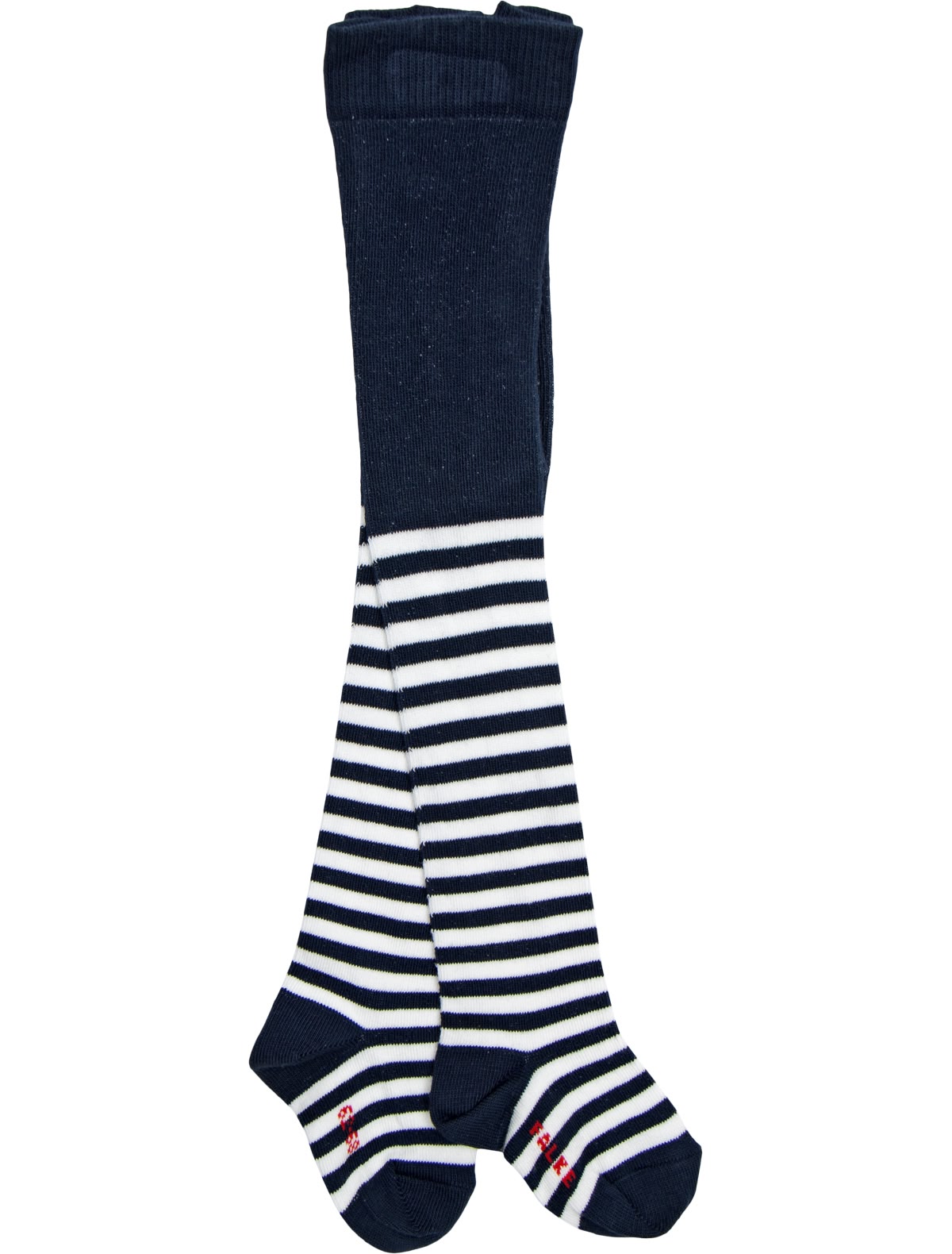 Колготки синие в полоску