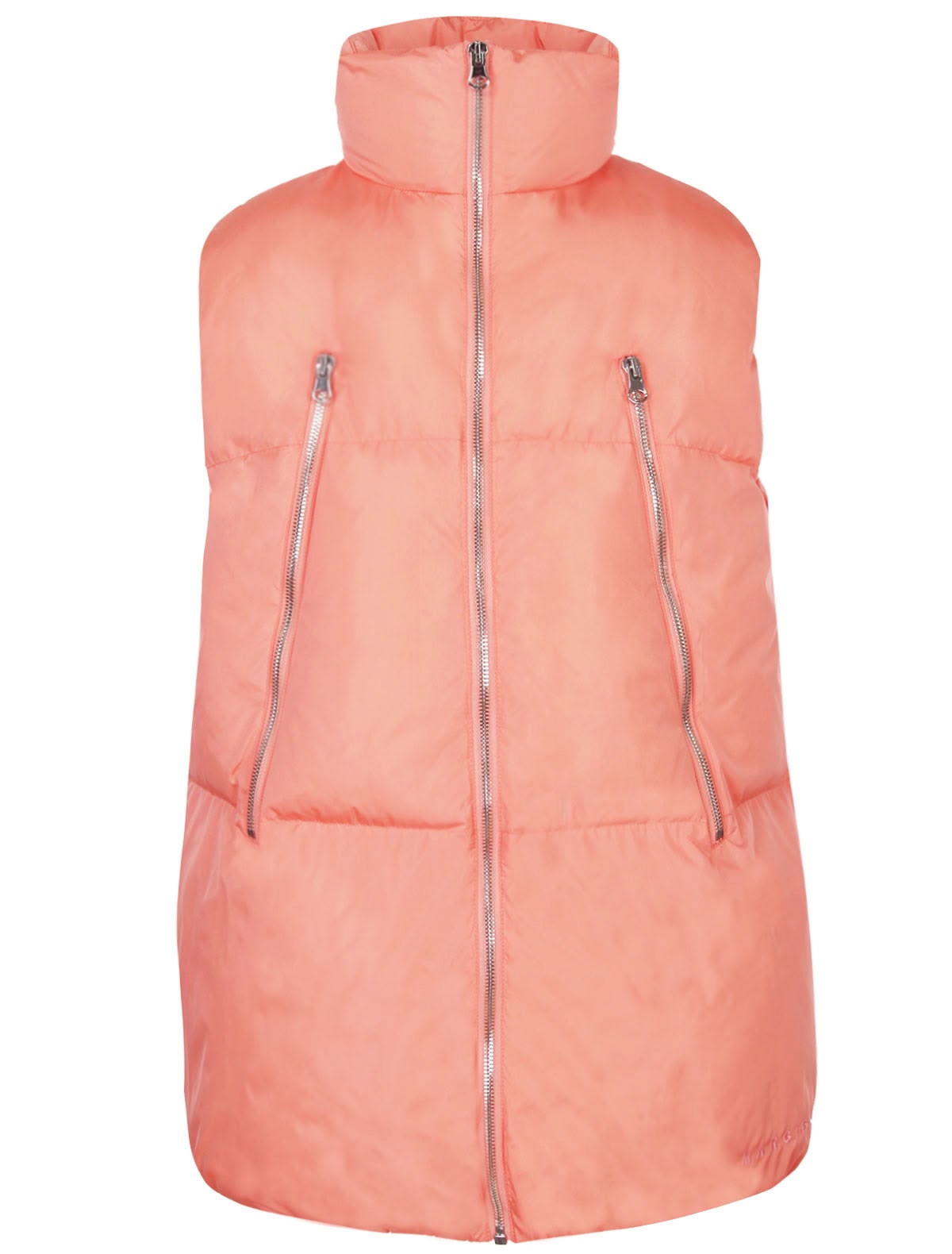 утепленный жилет оверсайз