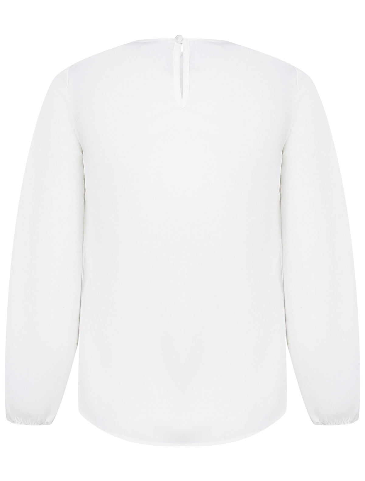 Блуза ELISABETTA FRANCHI 2139756, цвет белый, размер 7 1031209980441 - фото 3