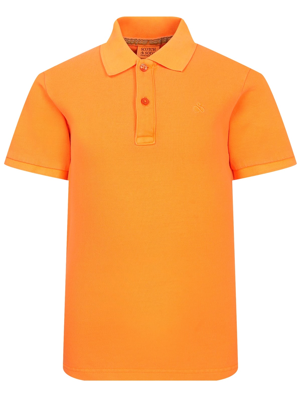 Поло оттенка Neon Peach