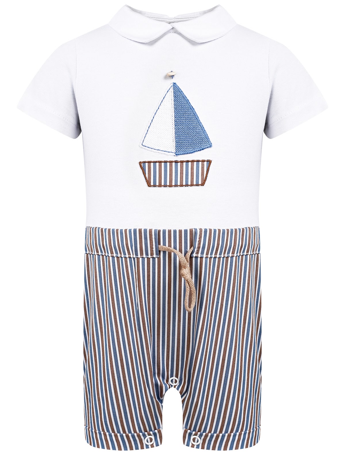 Комбинезон с коротким рукавом