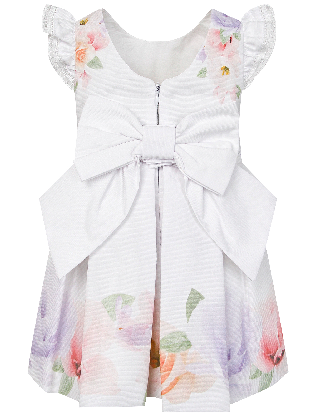 Платье Lapin House 2198509, цвет белый, размер 4 1054509078540 - фото 2