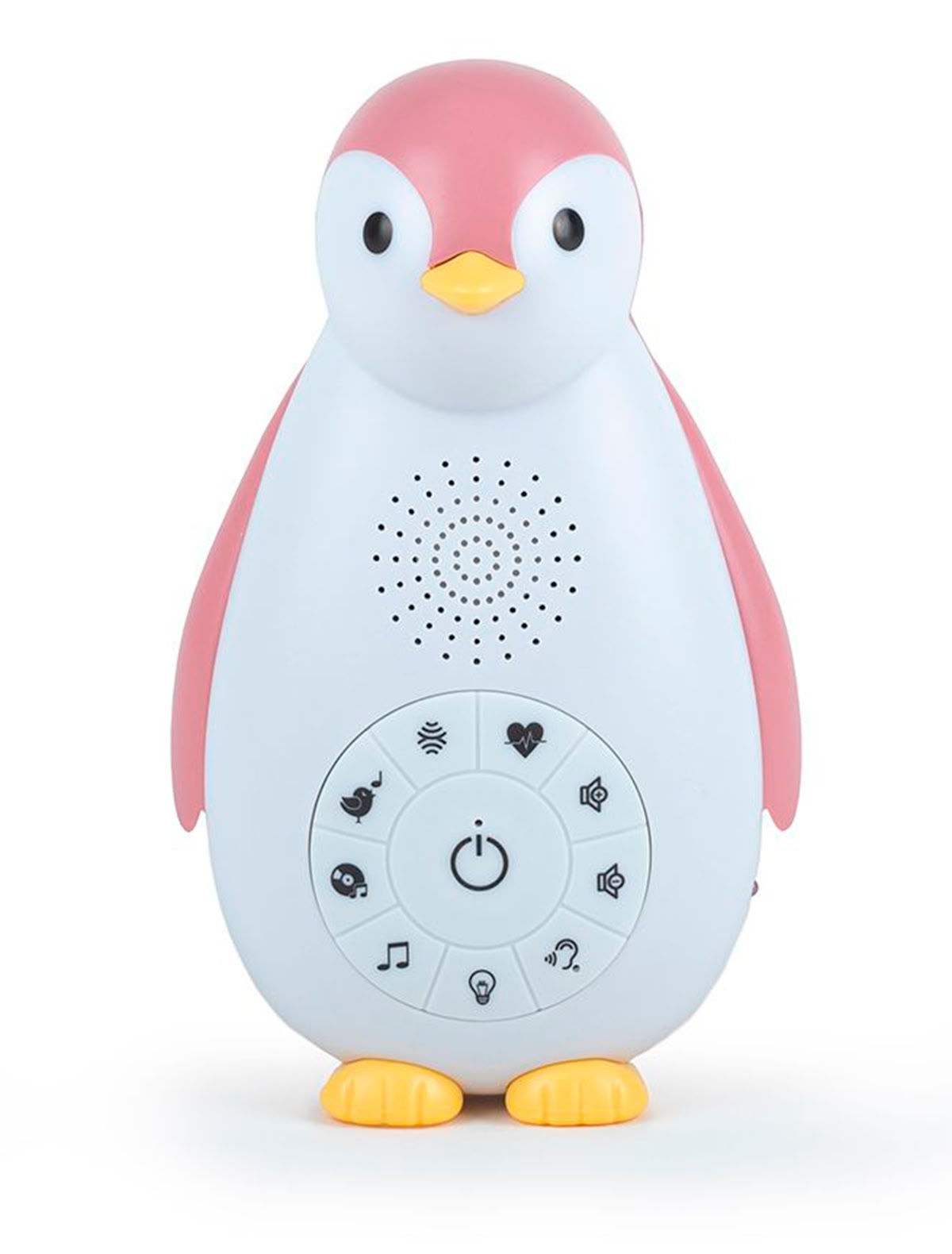 Беспроводная колонка + проигрыватель + ночник Розовый пингвин