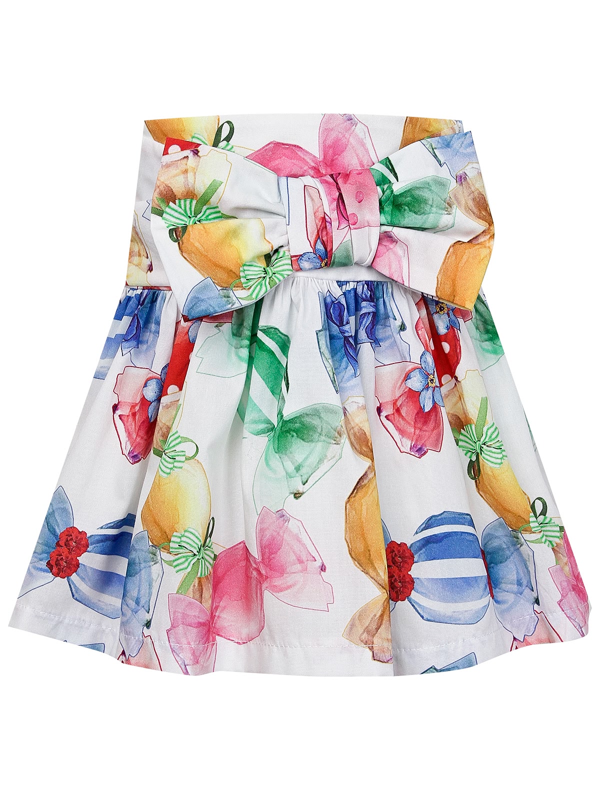 ЮБКА с принтом леденцы