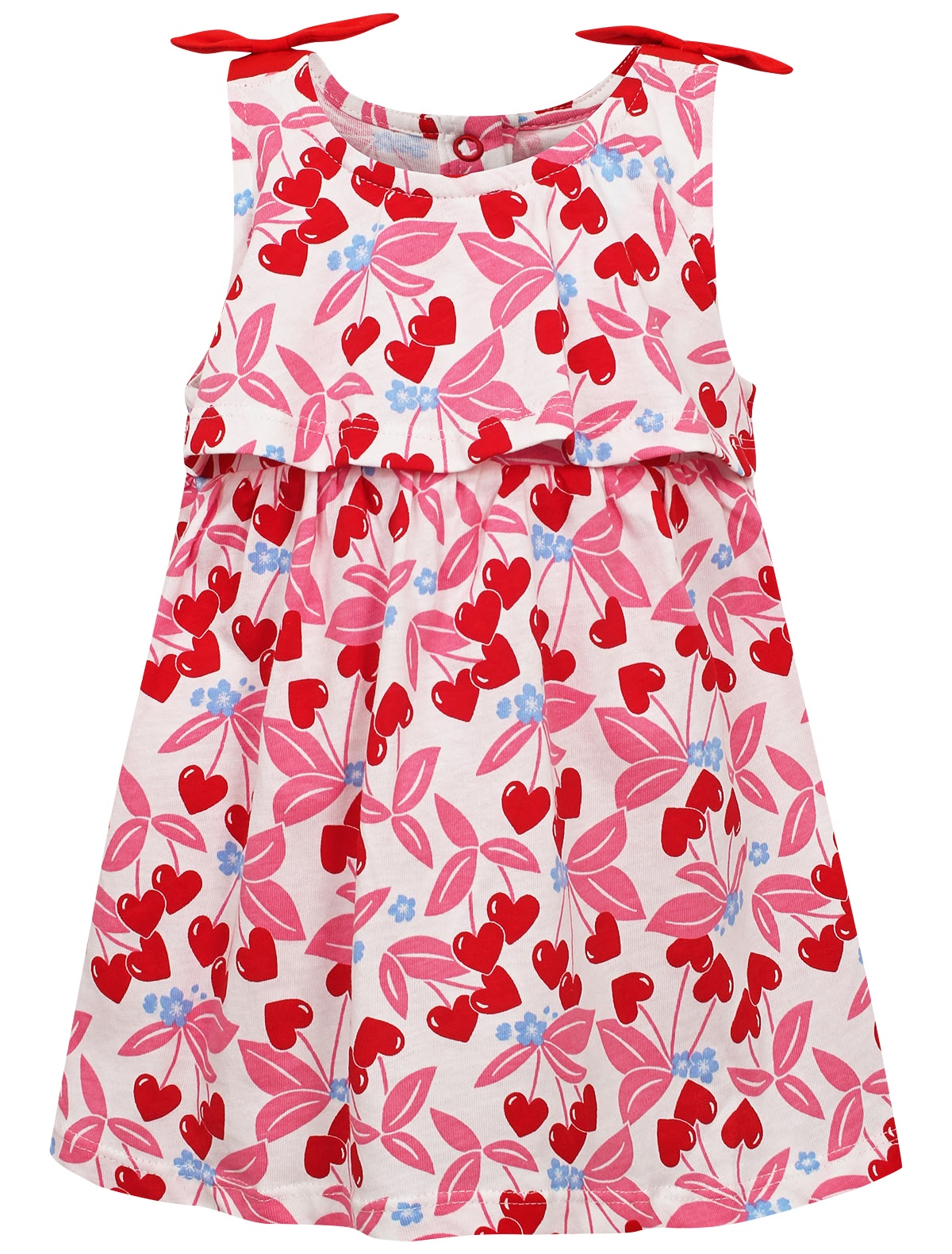 Платье с принтом ягоды