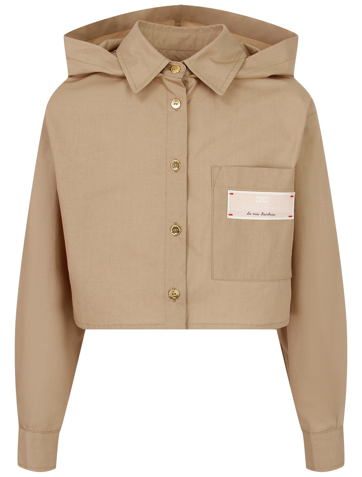 Блуза цвета капучино