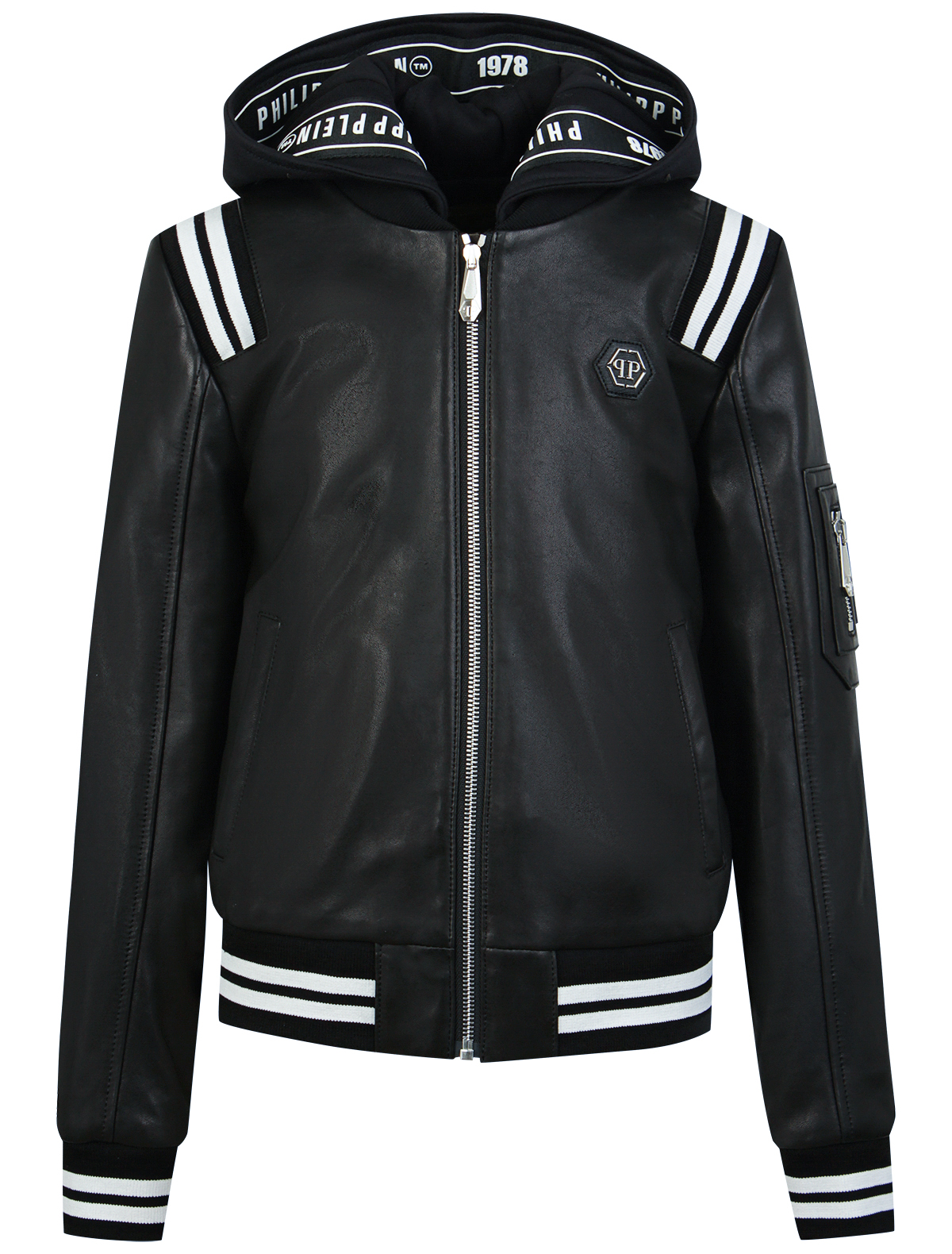 Куртка Philipp Plein 1963415, цвет черный, размер 9 1071118970010 - фото 1