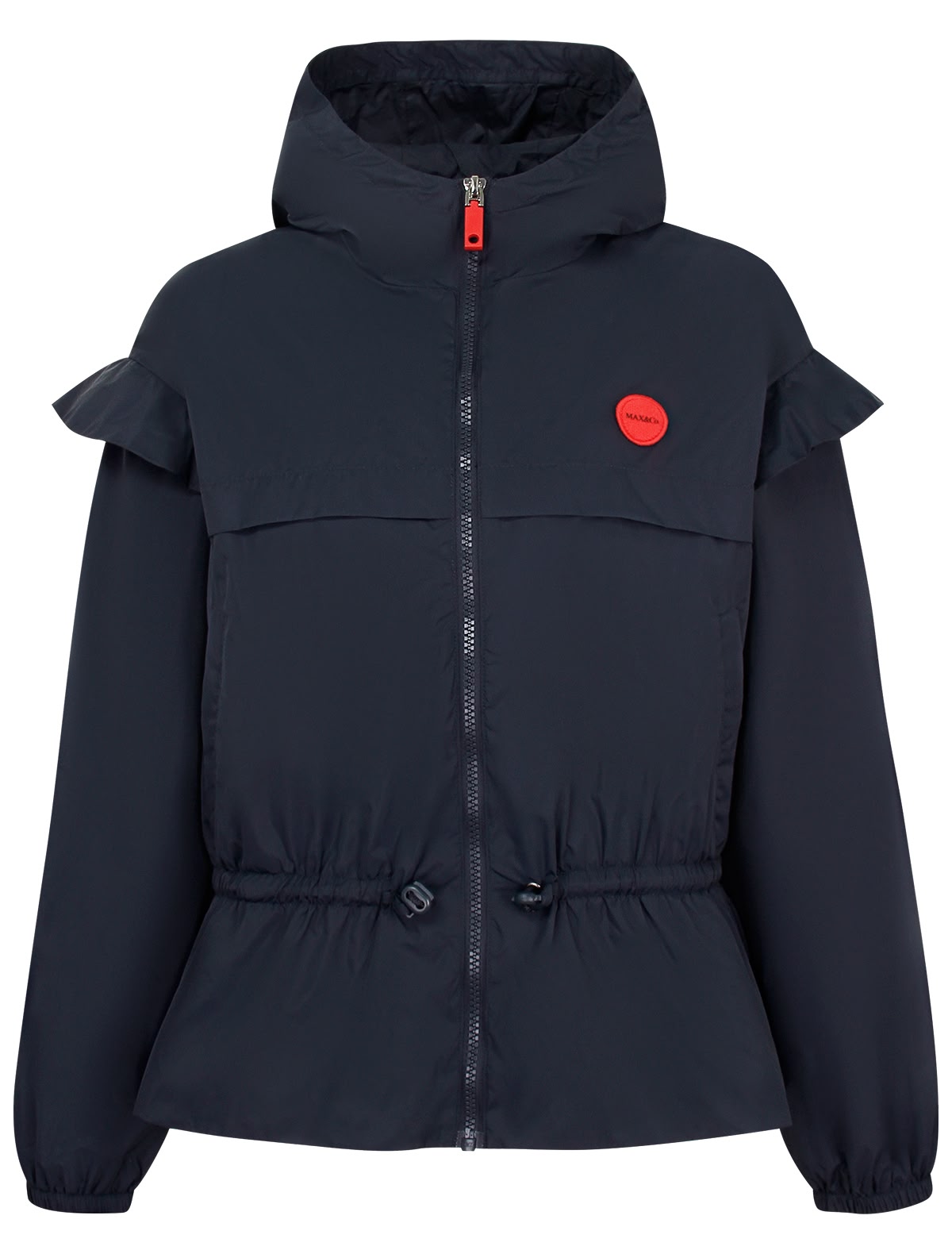 Синяя ветровка