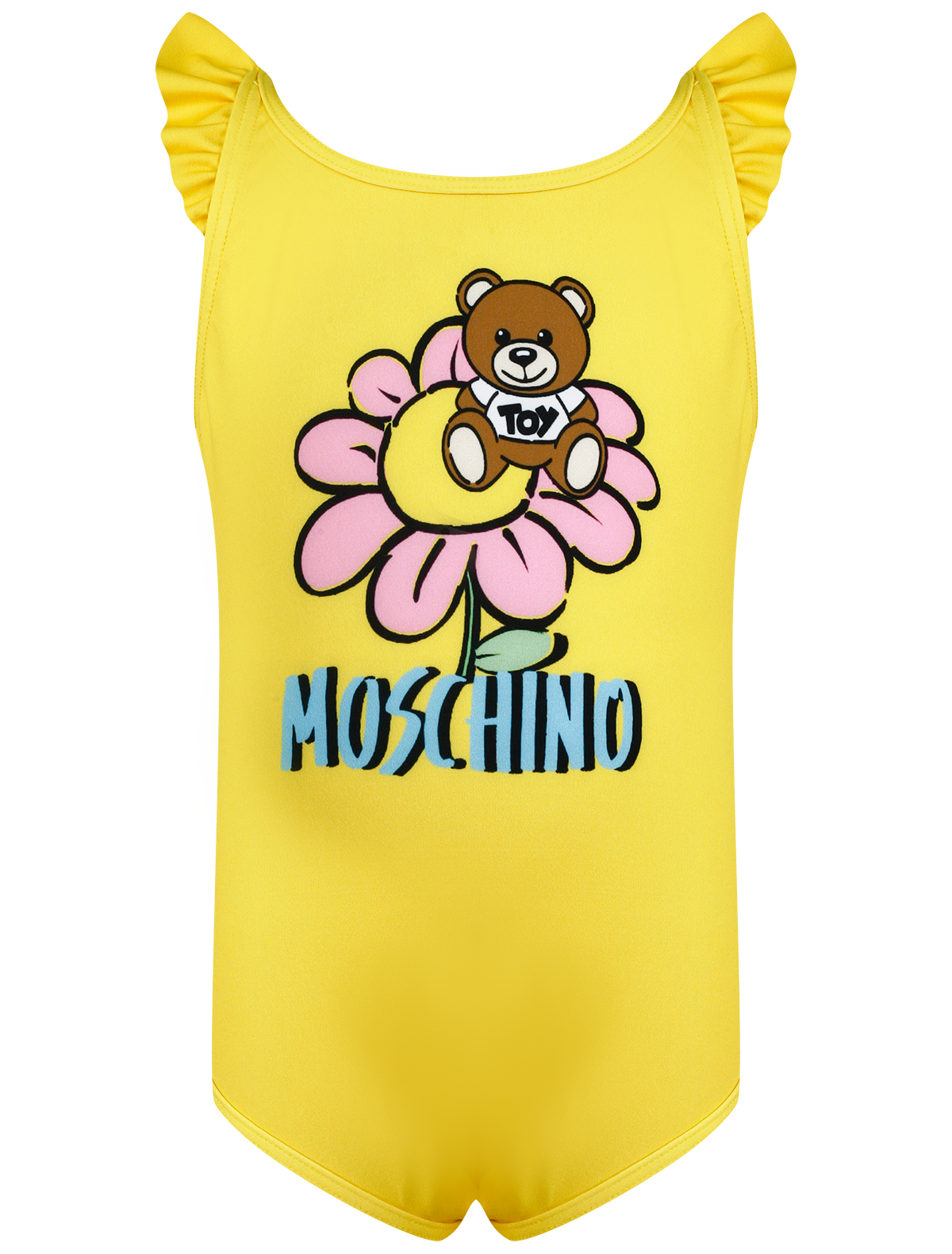 Купальник Moschino желтого цвета