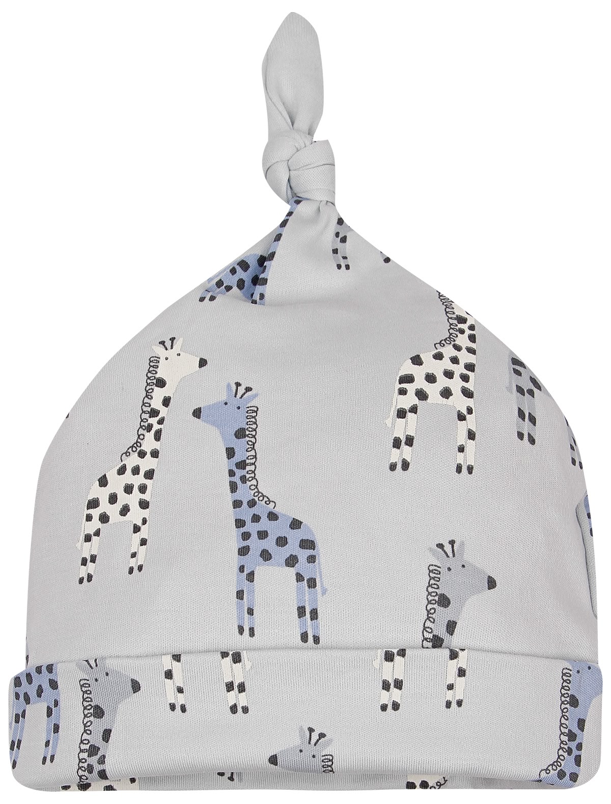 Шапка с принтом жирафы