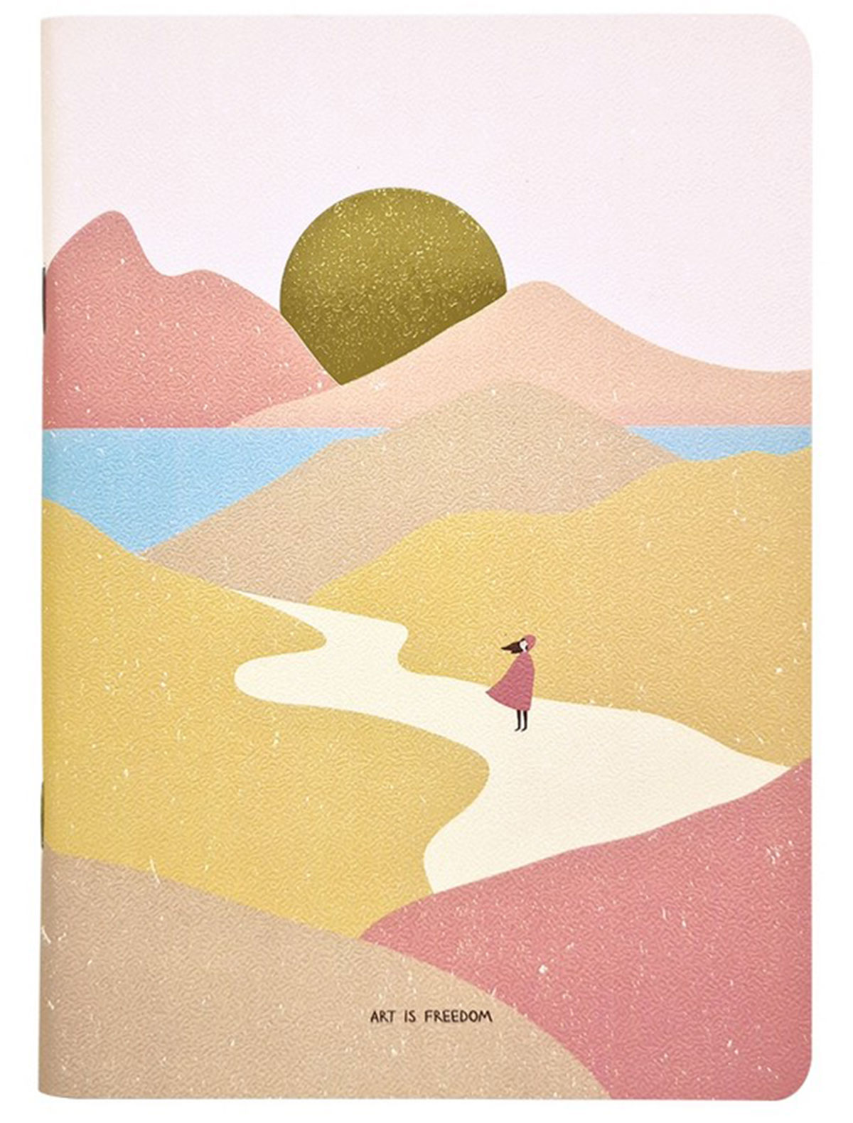 Общая тетрадь в клетку Golden Sun, 150x210 мм, 48 листов