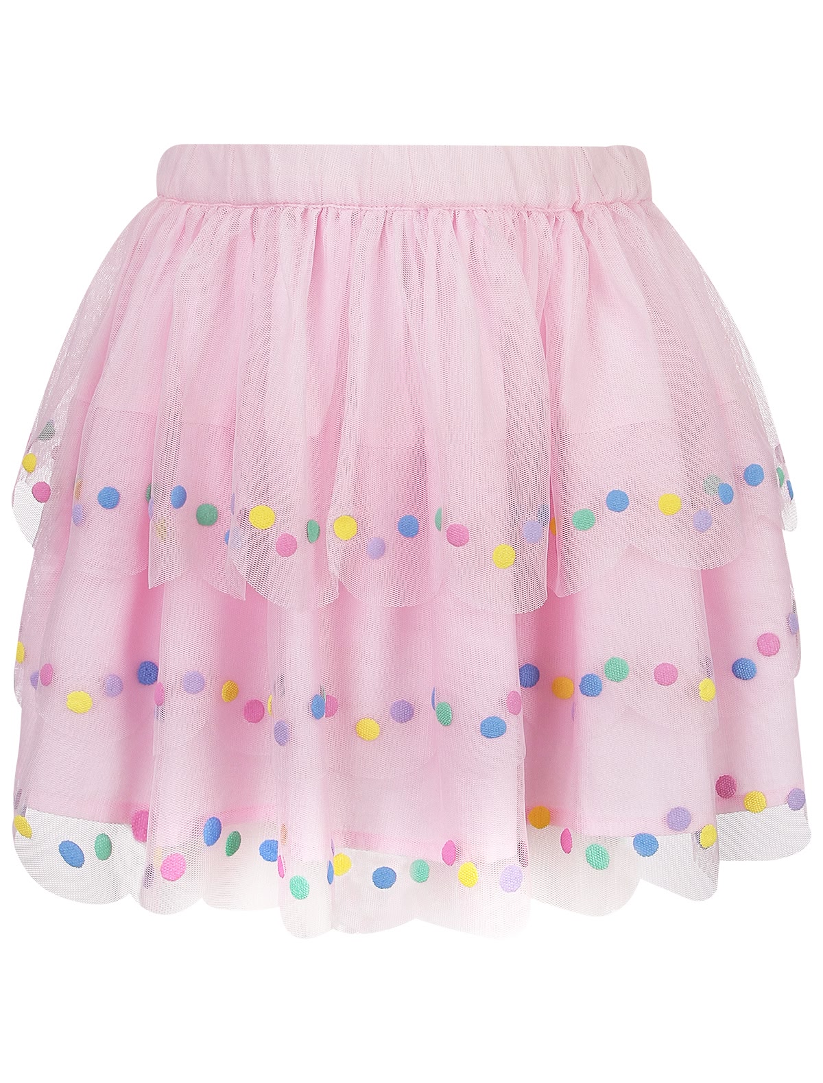 Воздушная многослойная юбка