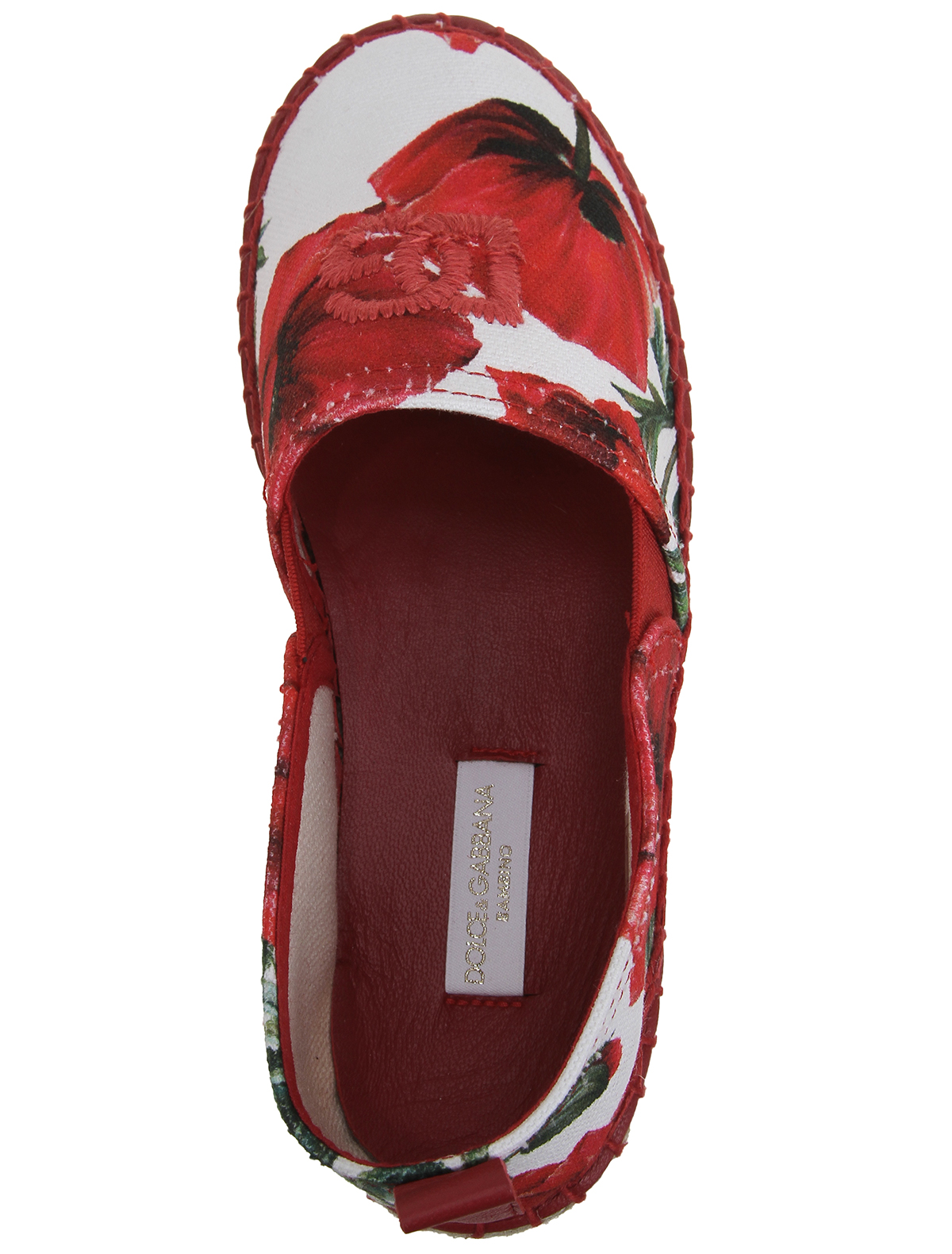 Туфли Dolce & Gabbana 2565560, цвет красный, размер 35 2014509372887 - фото 4