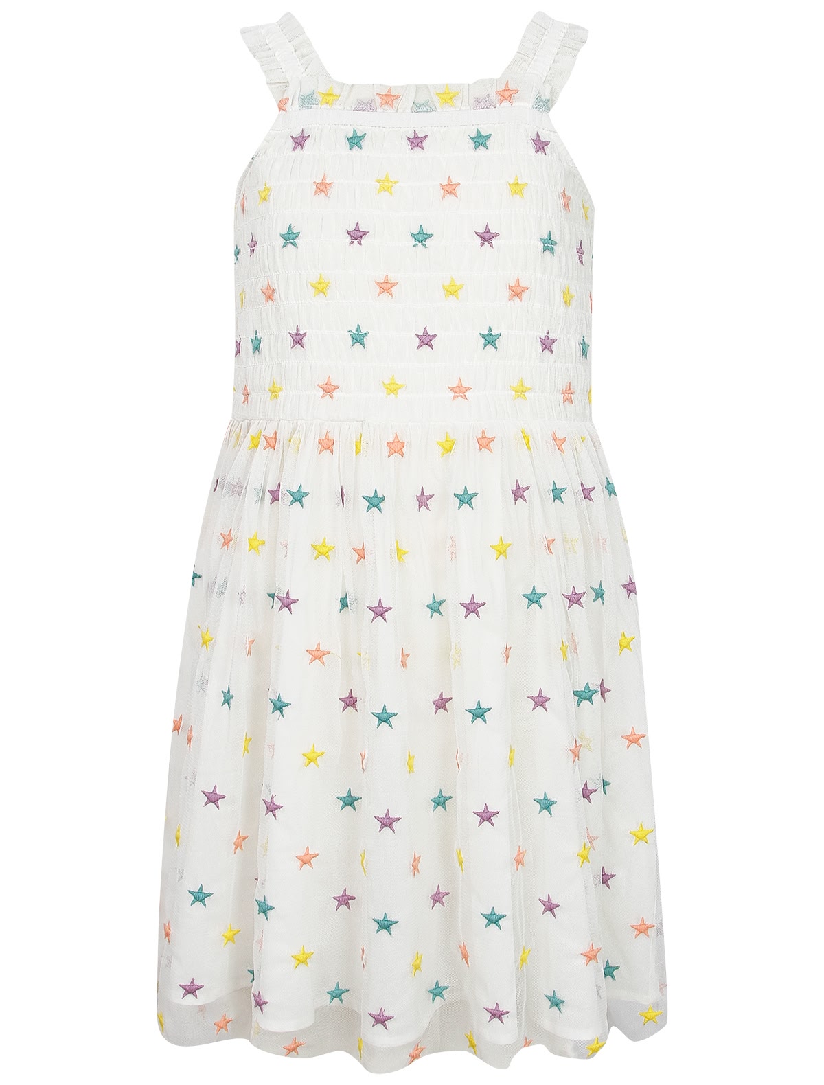 Сарафан с разноцветными звёздами
