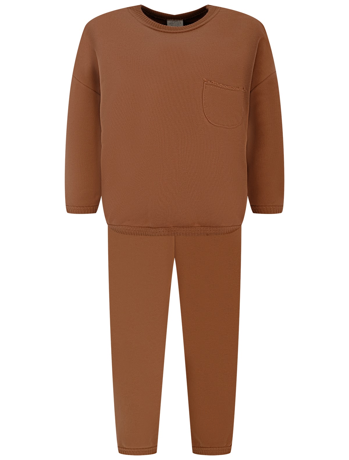 Спортивный костюм с кармашком на свитшоте