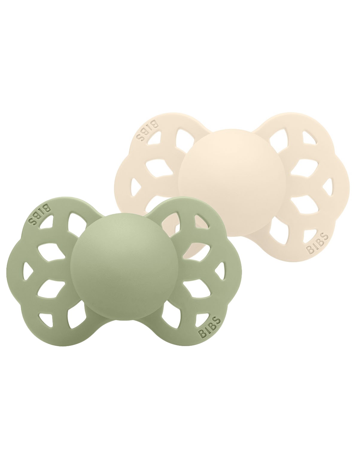 Набор пустышек из 2 шт с силиконовой соской