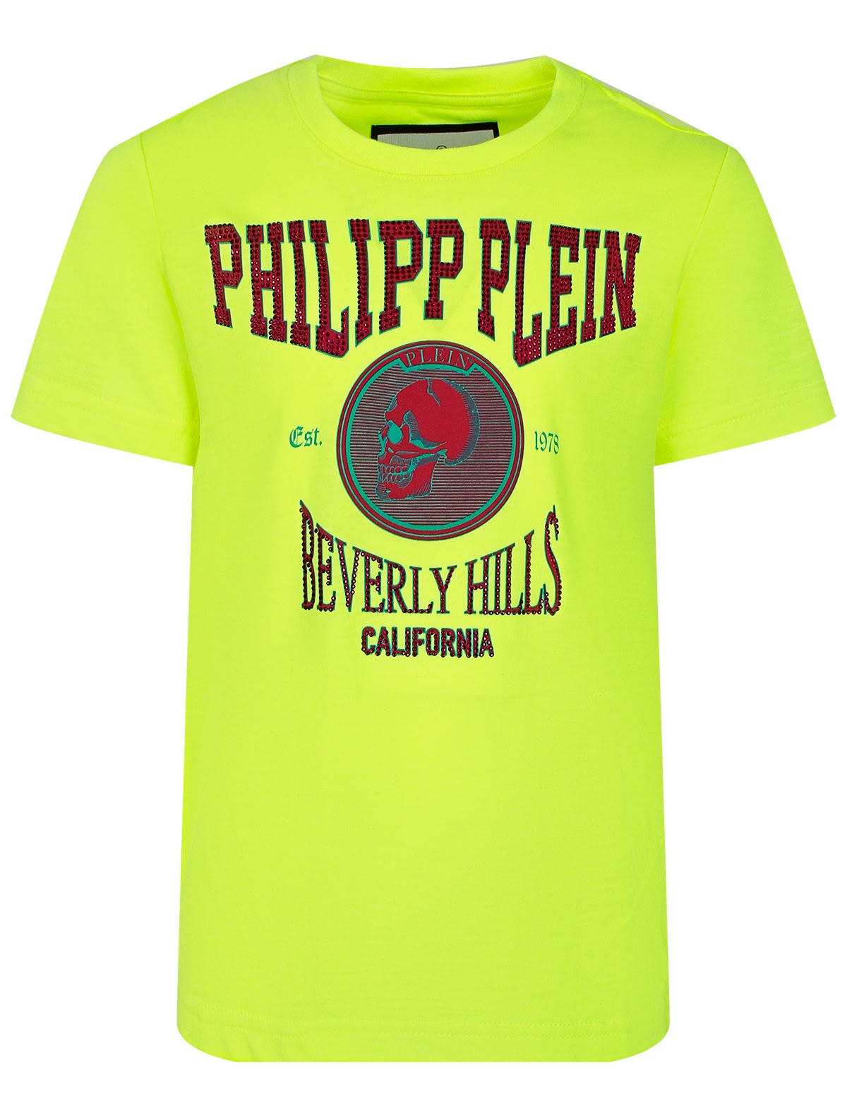 Неоново-желтая футболка