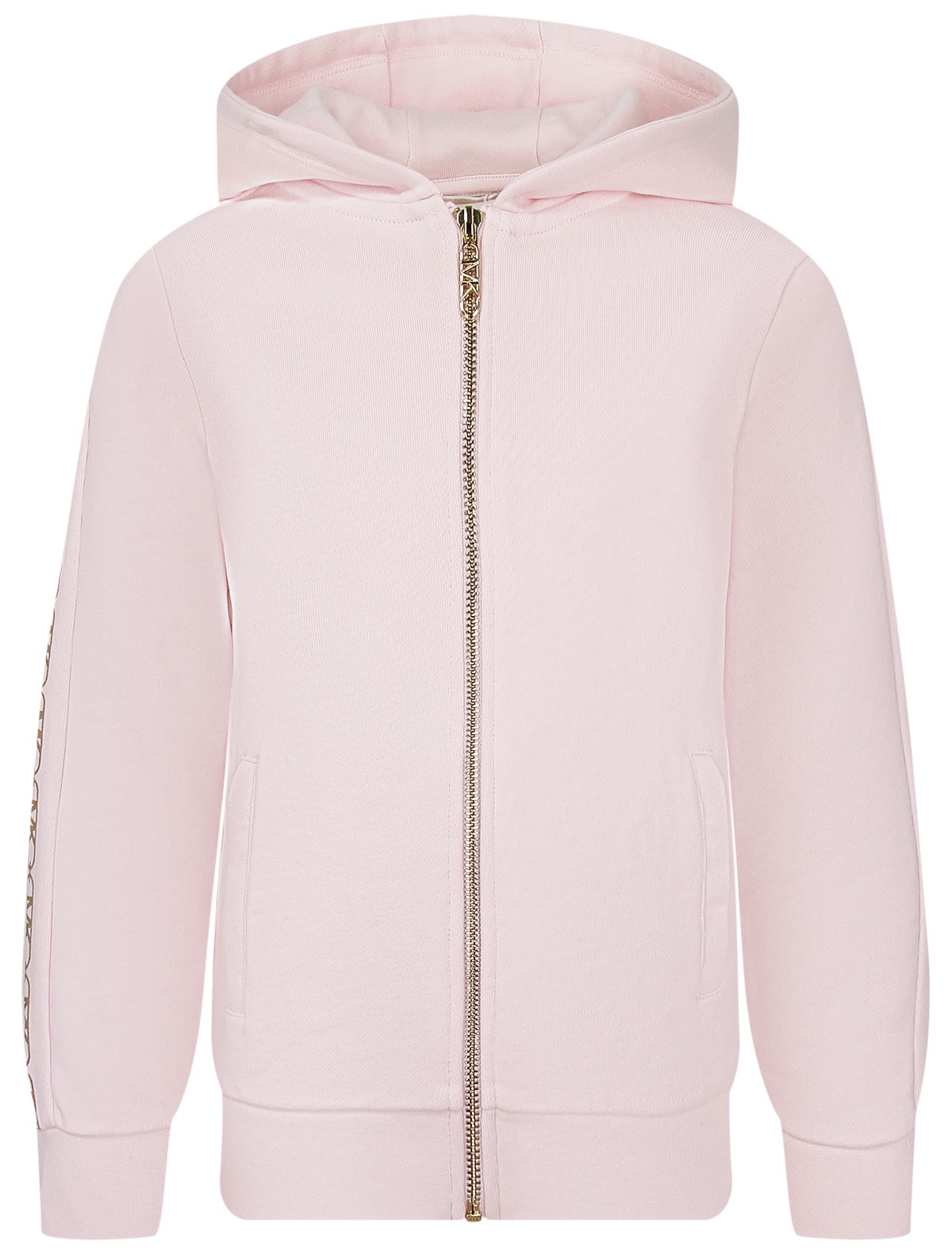 Розовая толстовка на молнии