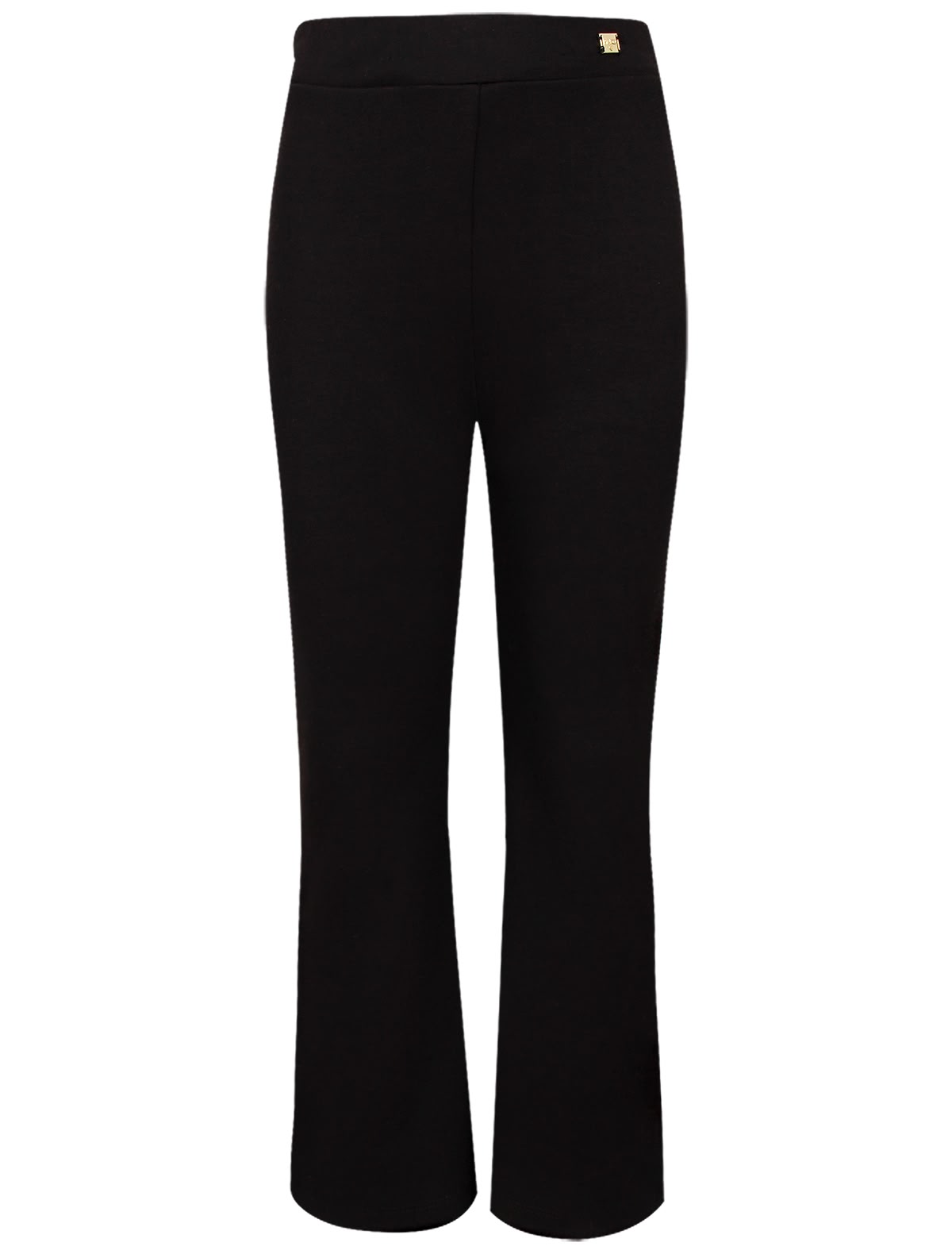 Черные брюки клеш