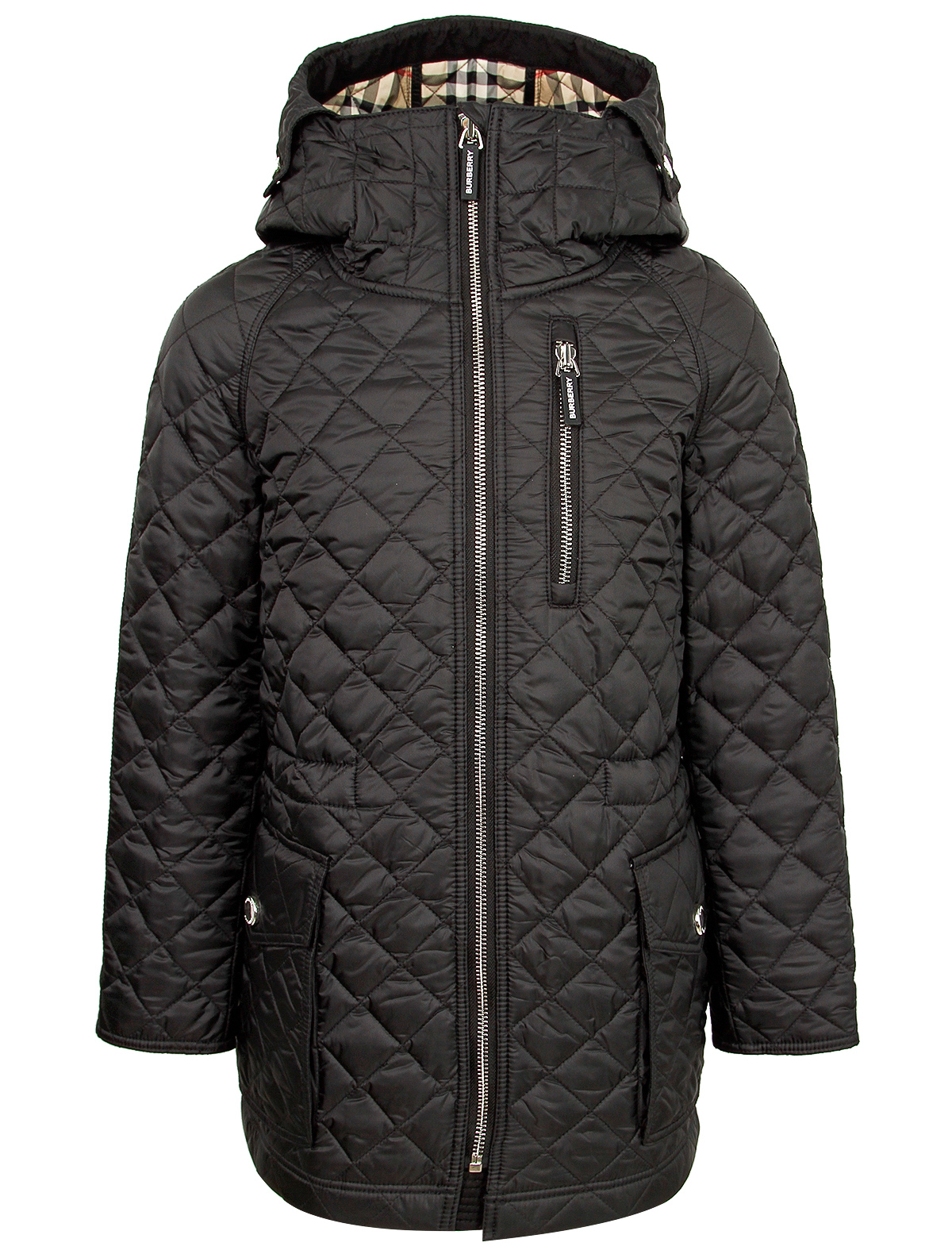 Куртка Burberry 2037224, цвет черный, размер 6 1071119980100 - фото 1