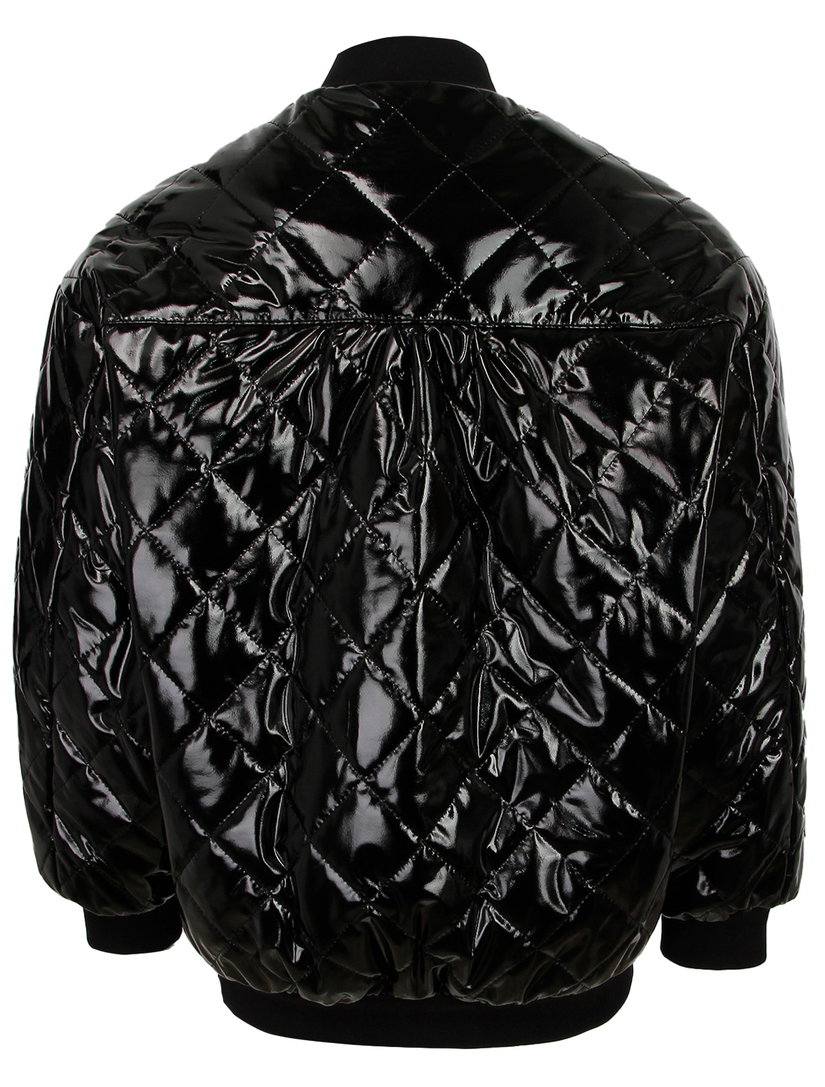 Куртка ELISABETTA FRANCHI 2624814, цвет черный, размер 11 1074509384670 - фото 3