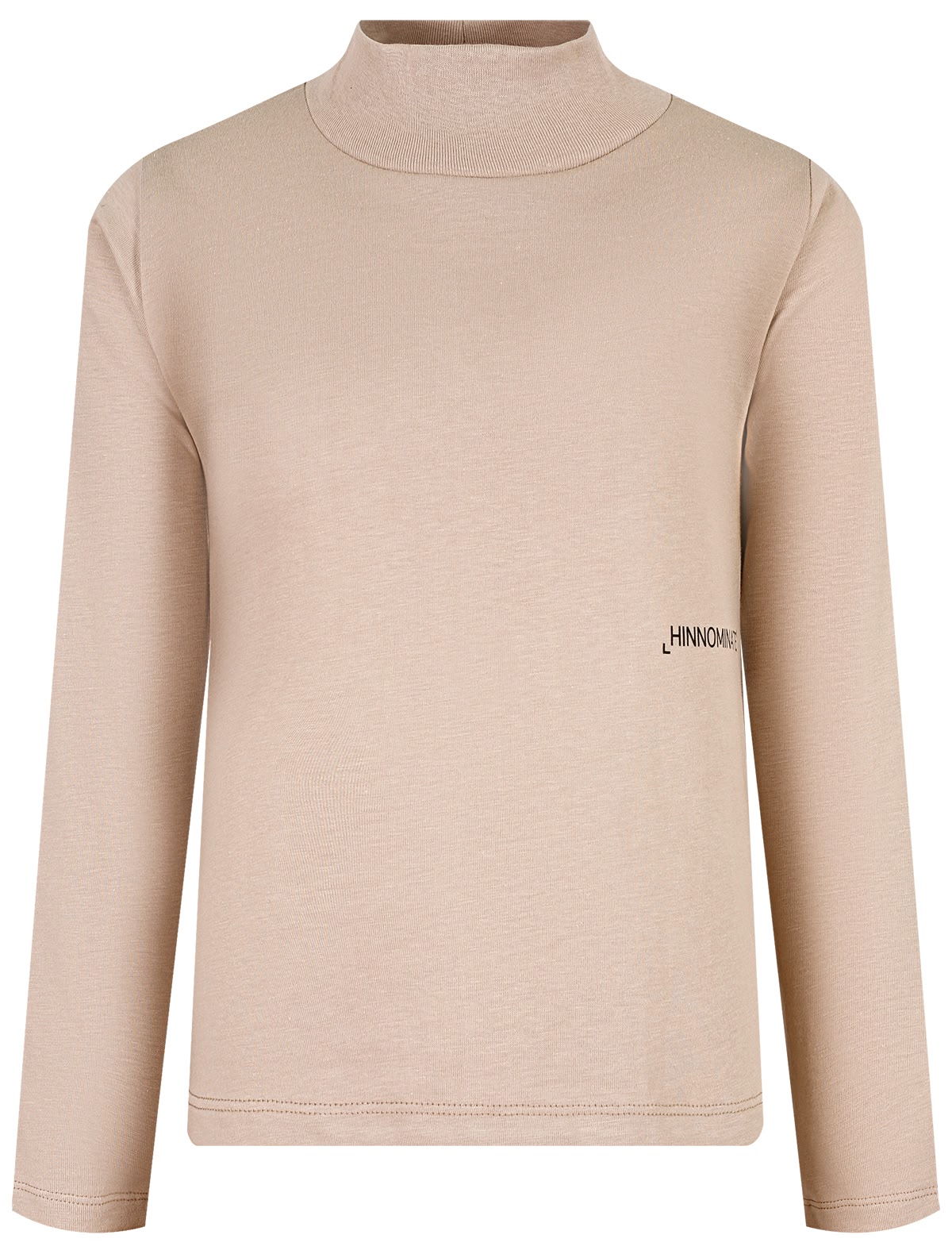 Бежевая водолазка из хлопка