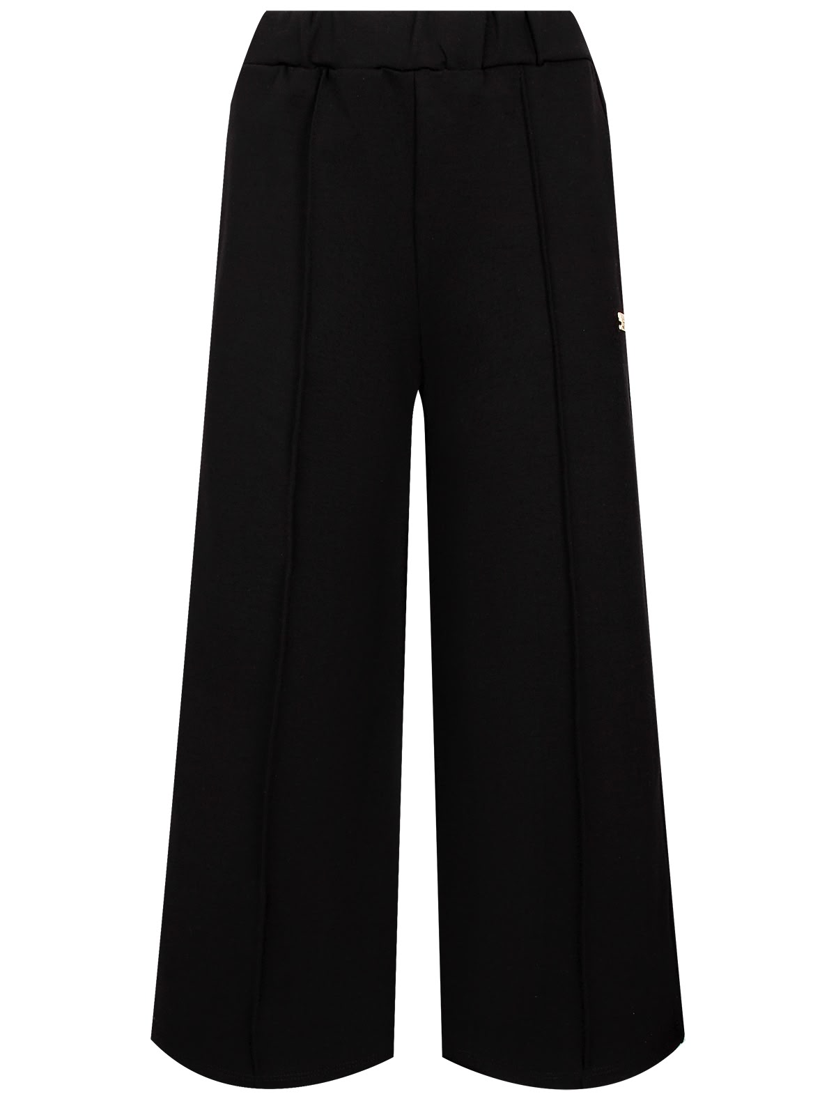 Брюки кюлоты чёрного цвета