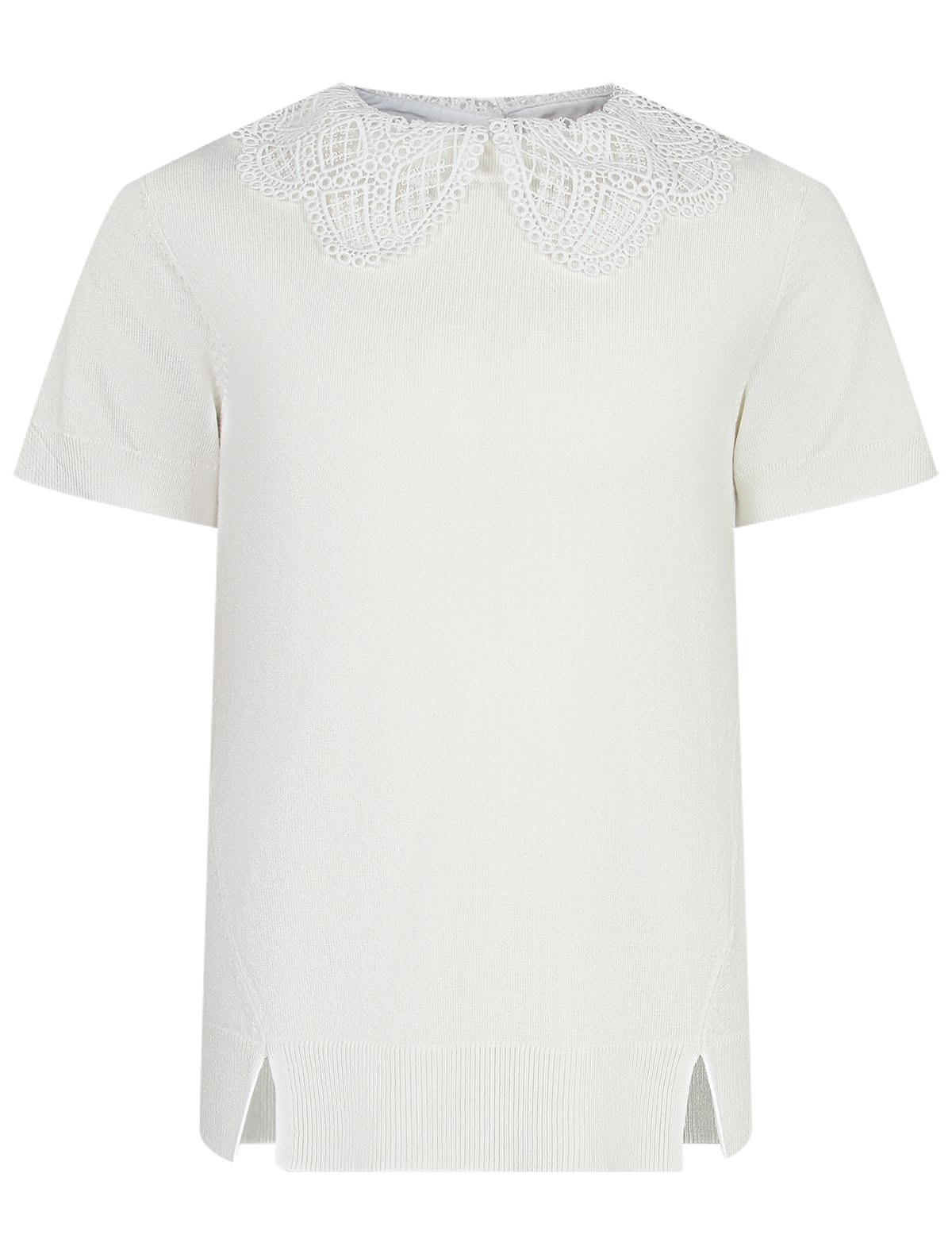 Джемпер с воротником в комплекте