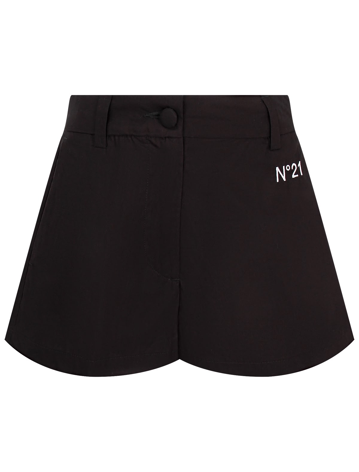 Чёрные шорты с логотипом