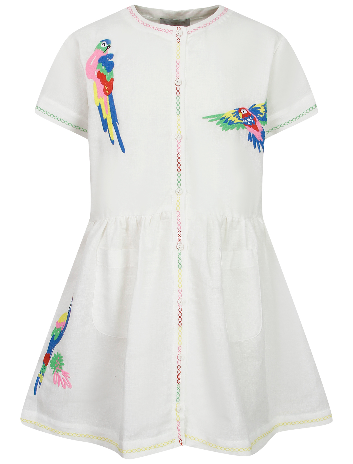 Платье Stella McCartney 2565754, цвет белый, размер 9