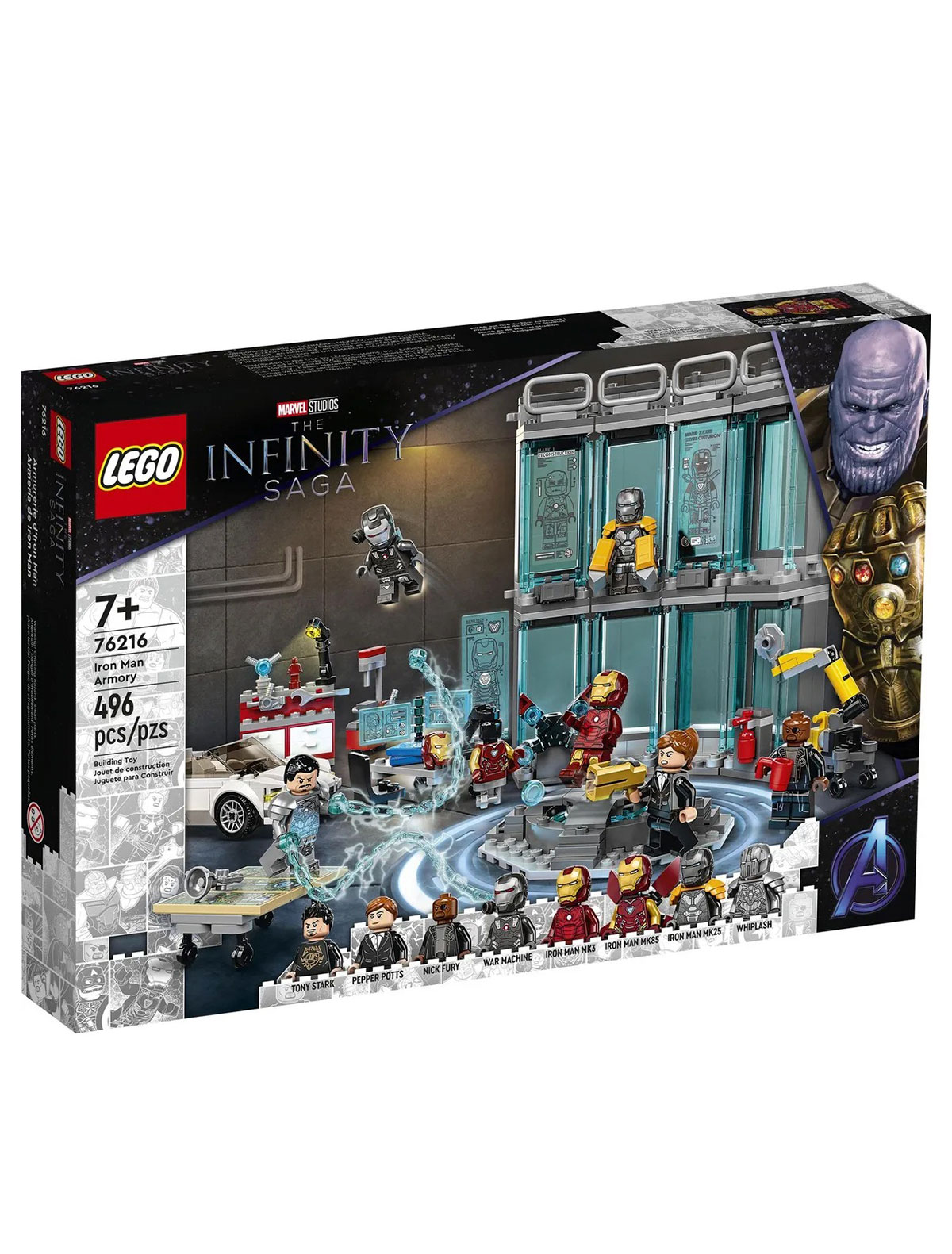 Конструктор LEGO Оружейная Iron Man