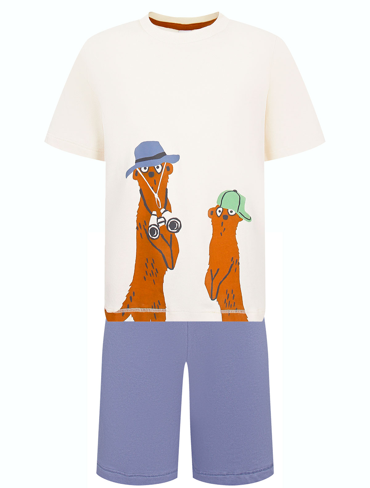 Пижама с принтом