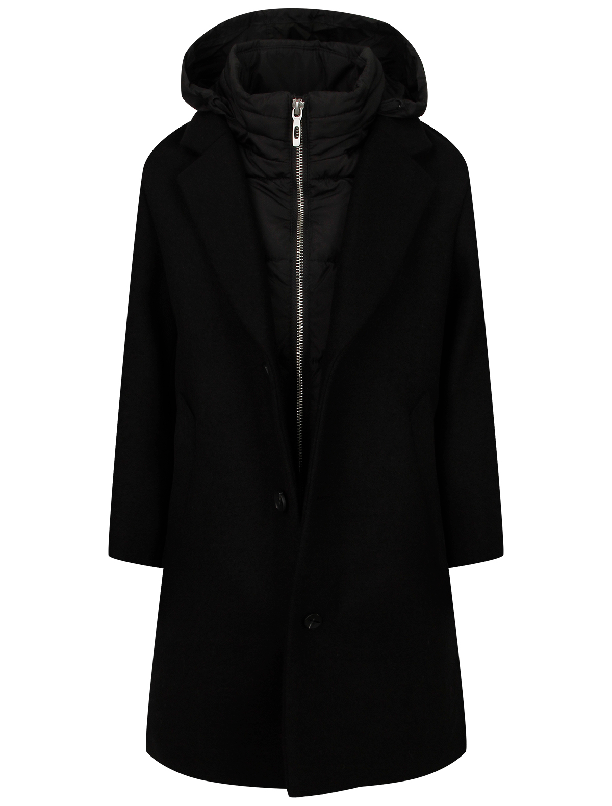 Пальто Antony Morato 2619576, цвет черный, размер 11 1124519381272 - фото 1