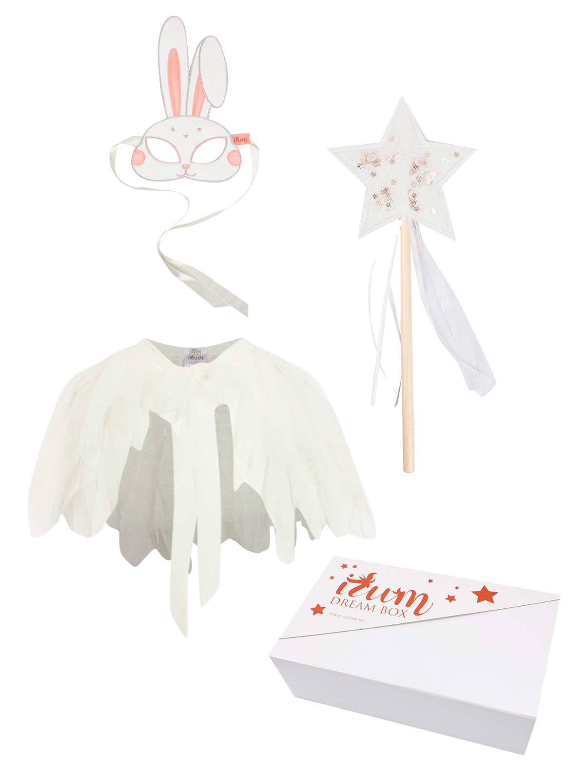 Костюм карнавальный с маской Зайка