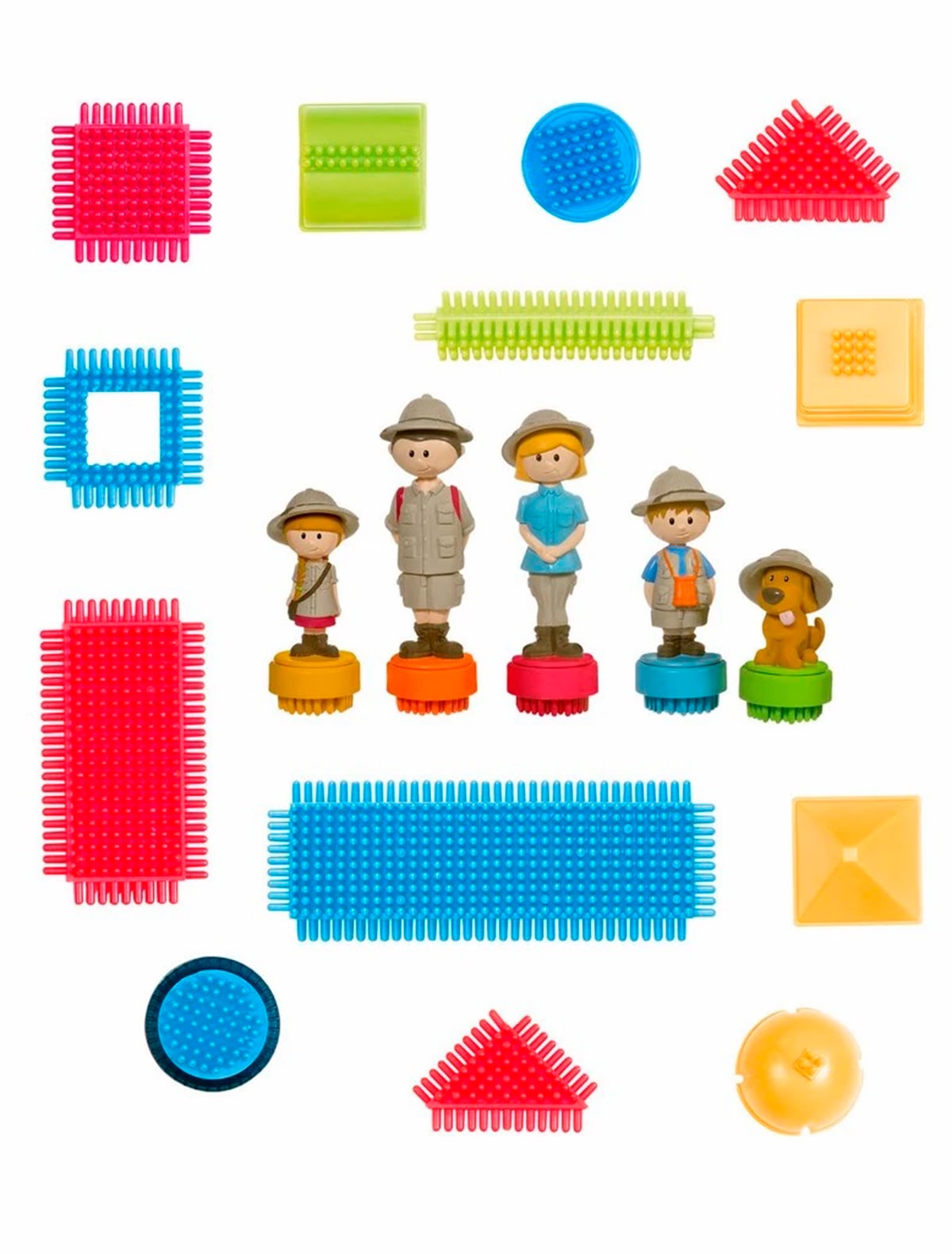 

Конструктор Bristle Blocks, Разноцветный, 2429399
