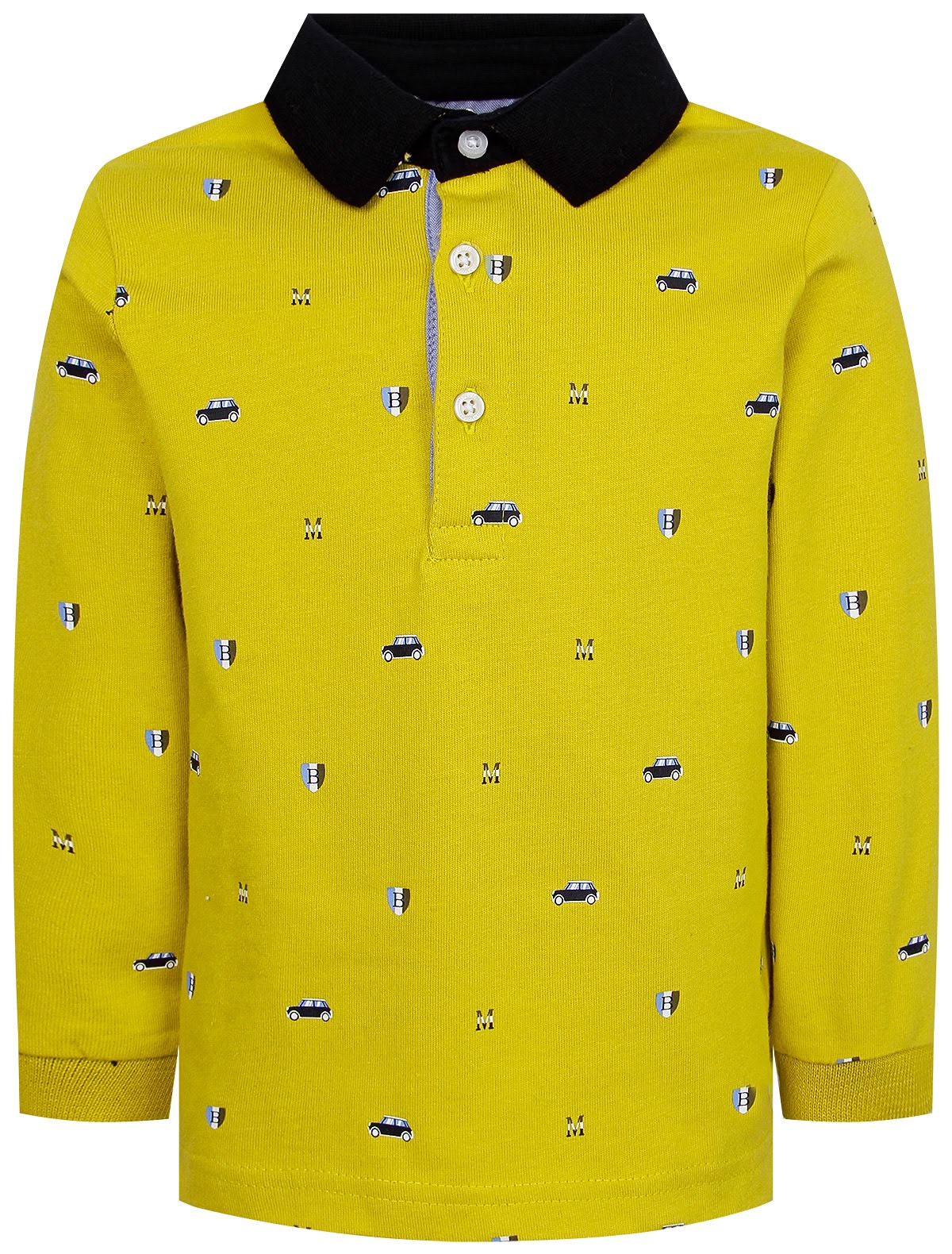 Поло жёлтого цвета