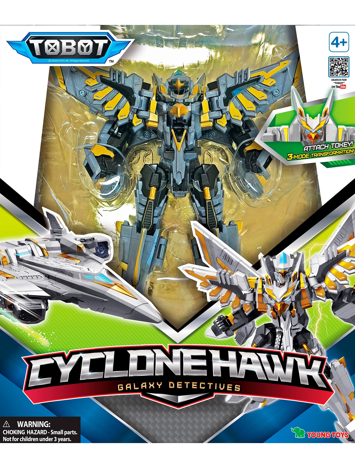 Детективы Галактики: Цилон Хок Tobot, 7134519370125, Серый, Для ...