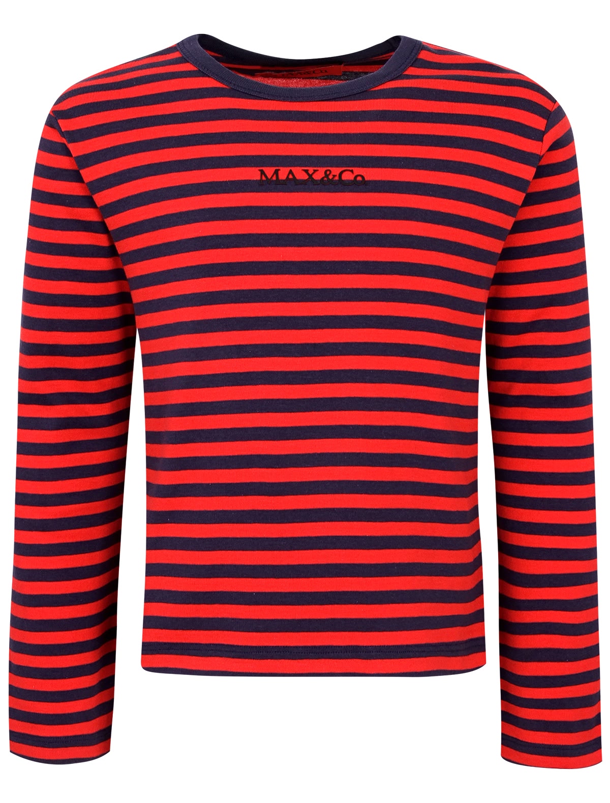 Лонгслив в тонкую полоску