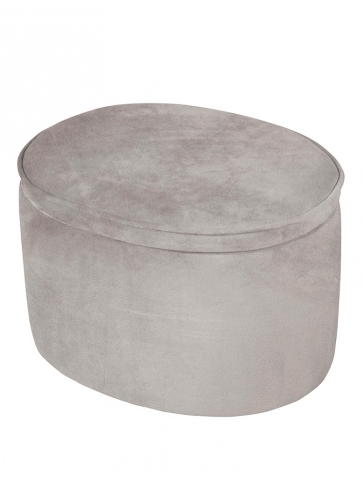 Детский велюровый овальный пуфик Lil Sofa