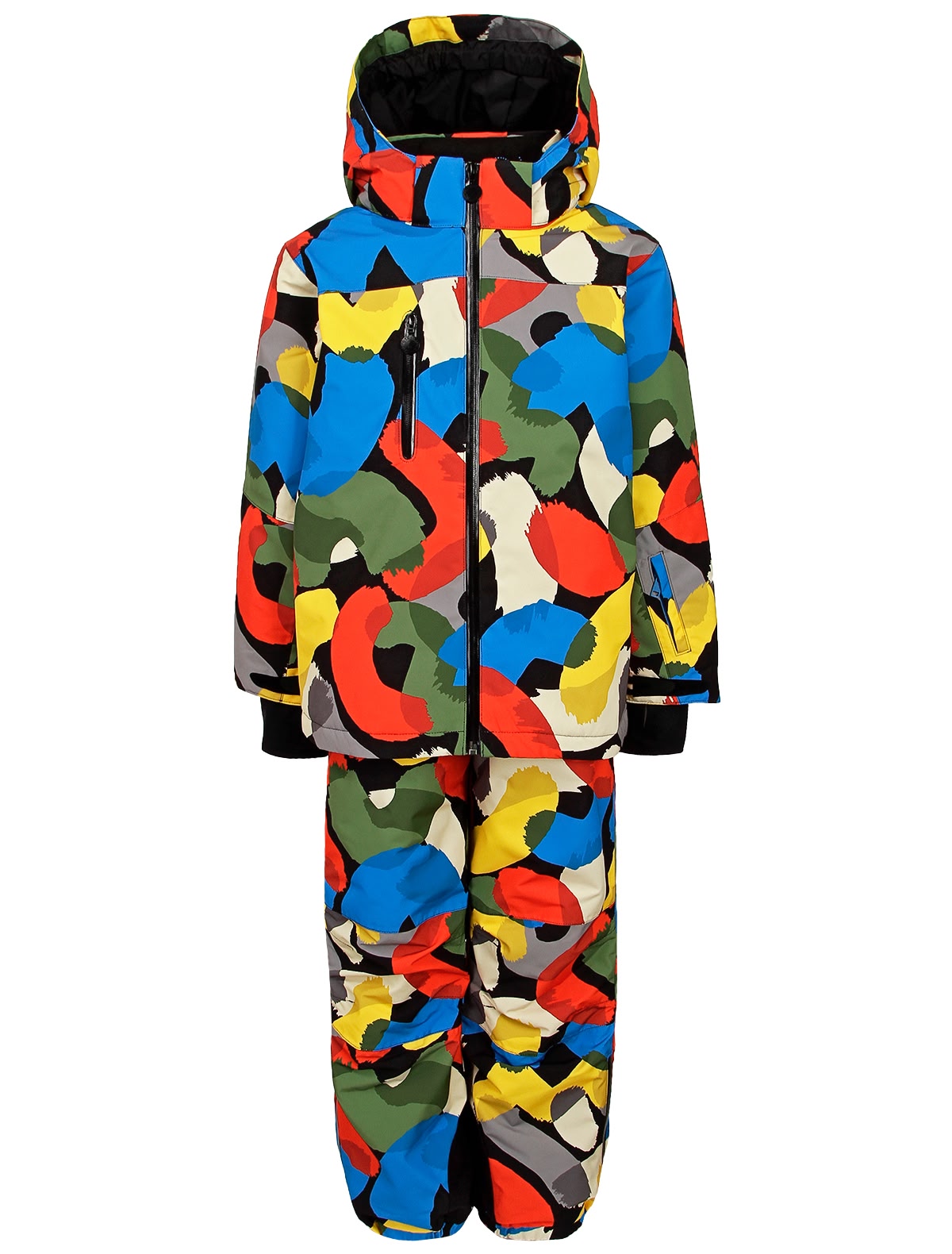 Разноцветный утепленный комплект