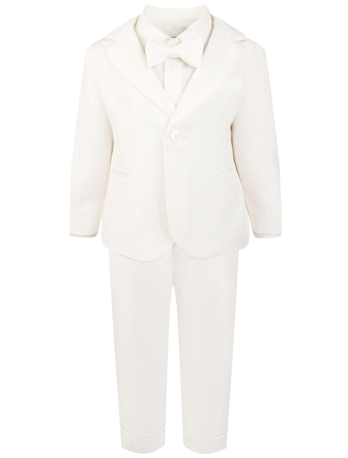 Кремовый костюм из 4 изд.